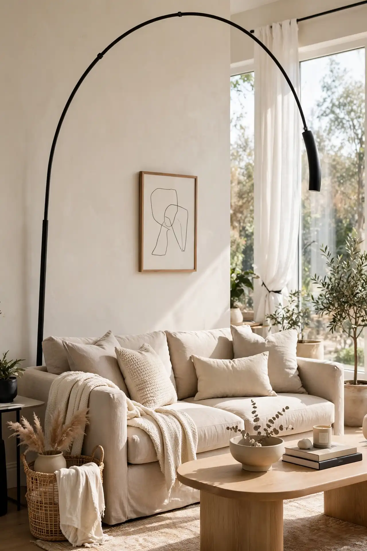 Black Floor Lamp
