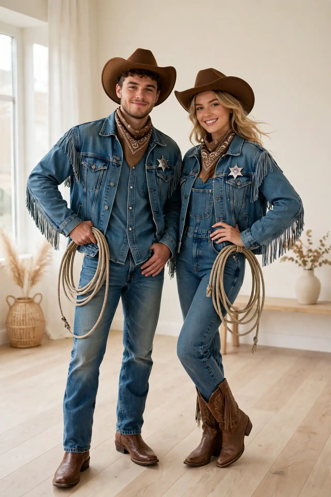 Cowboy and Cowgirl Set