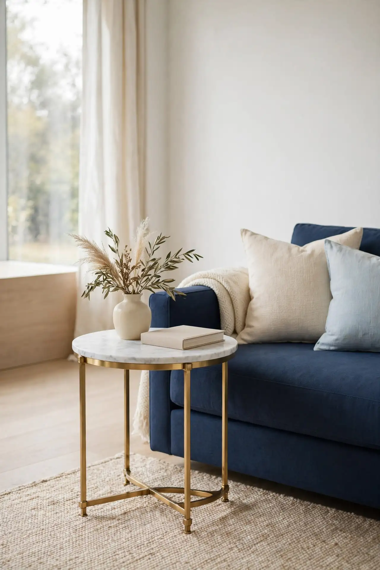 Marble Side Table