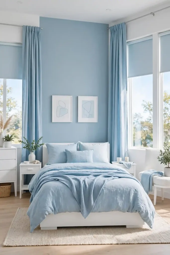 Light blue bedroom ideas