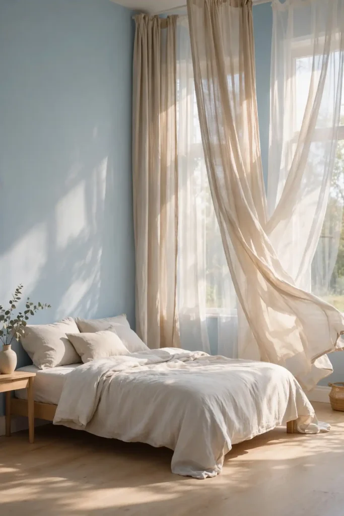 Linen Curtain Softness