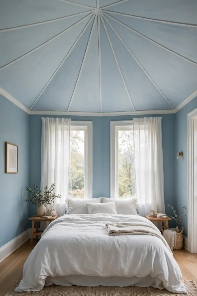 Pale Blue Ceilings