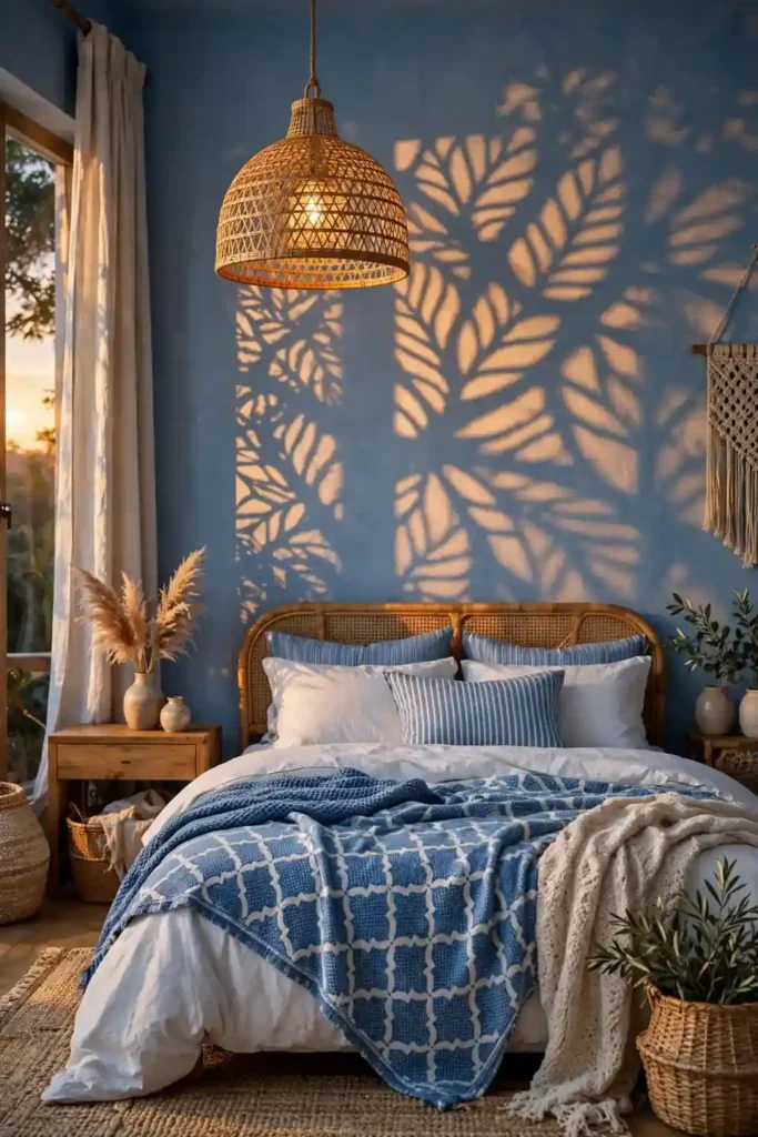 Rattan Light Fixture