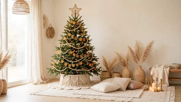 boho christmas decor ideas