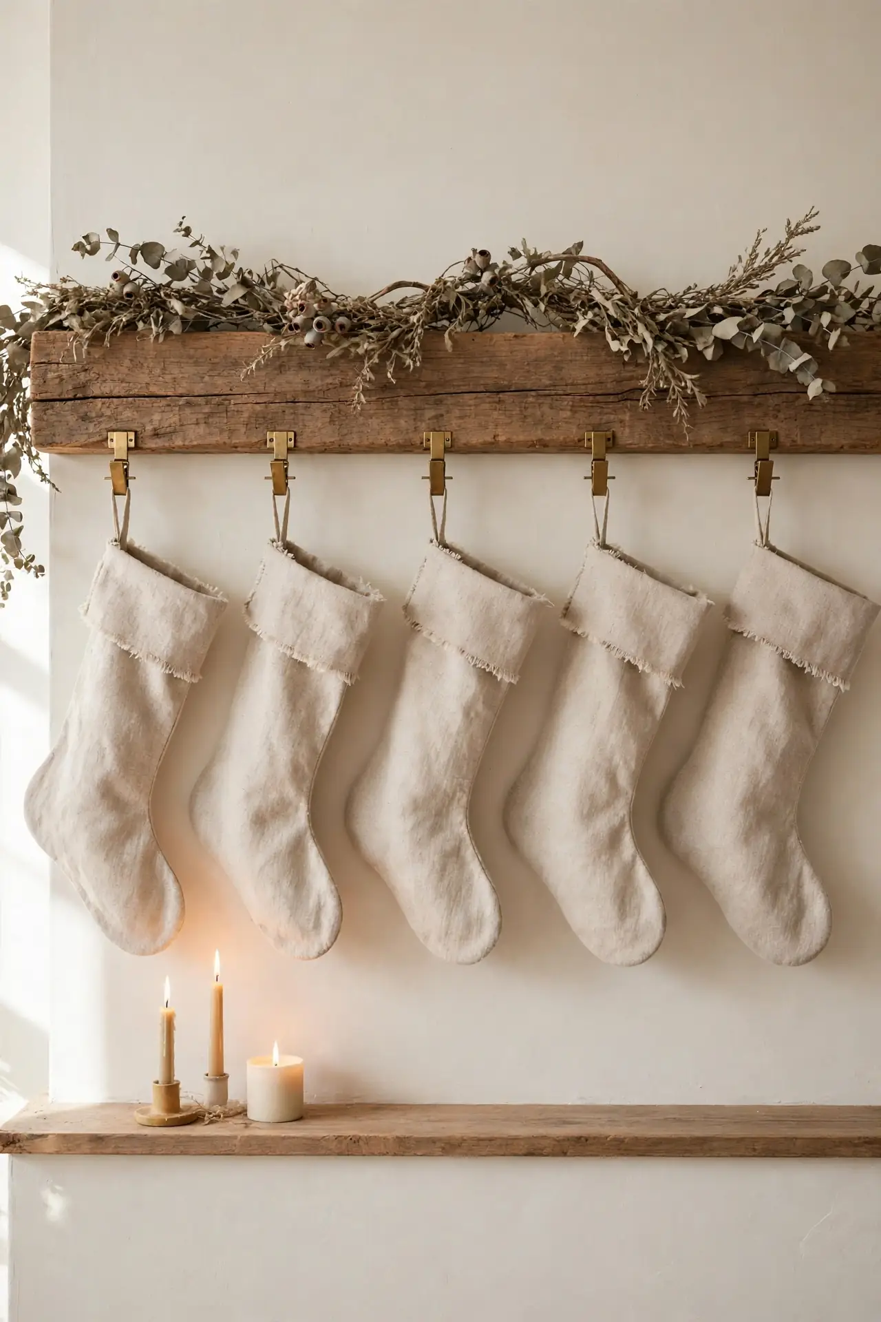 Linen Stocking Lineup