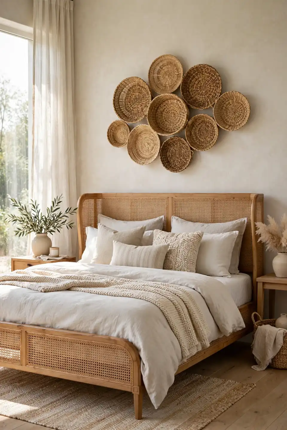Textured Basket Display