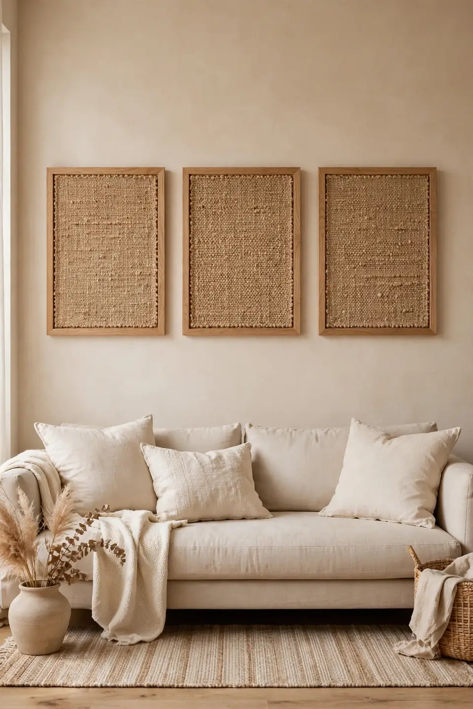Textured Jute Panels