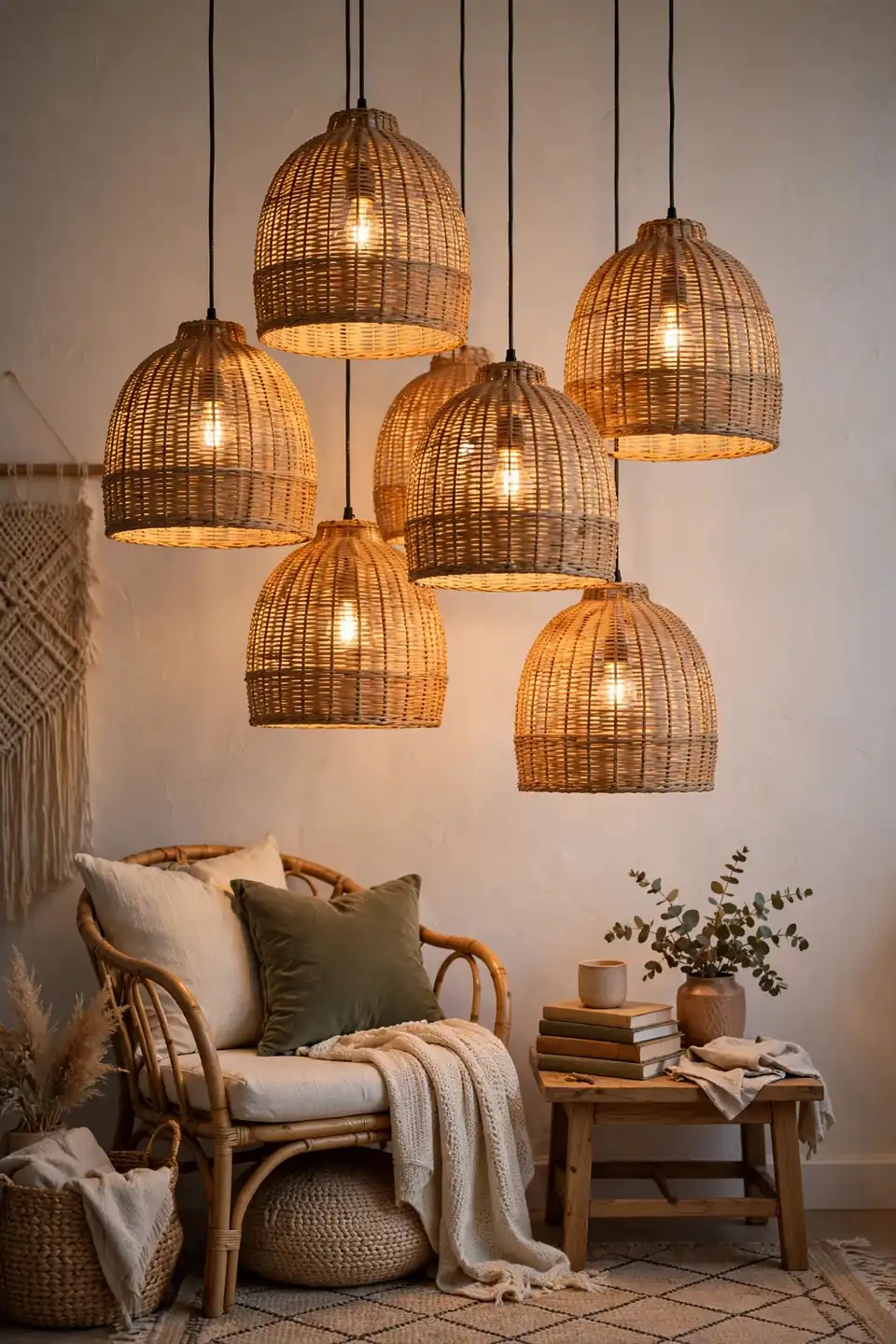 Woven Pendant Lights