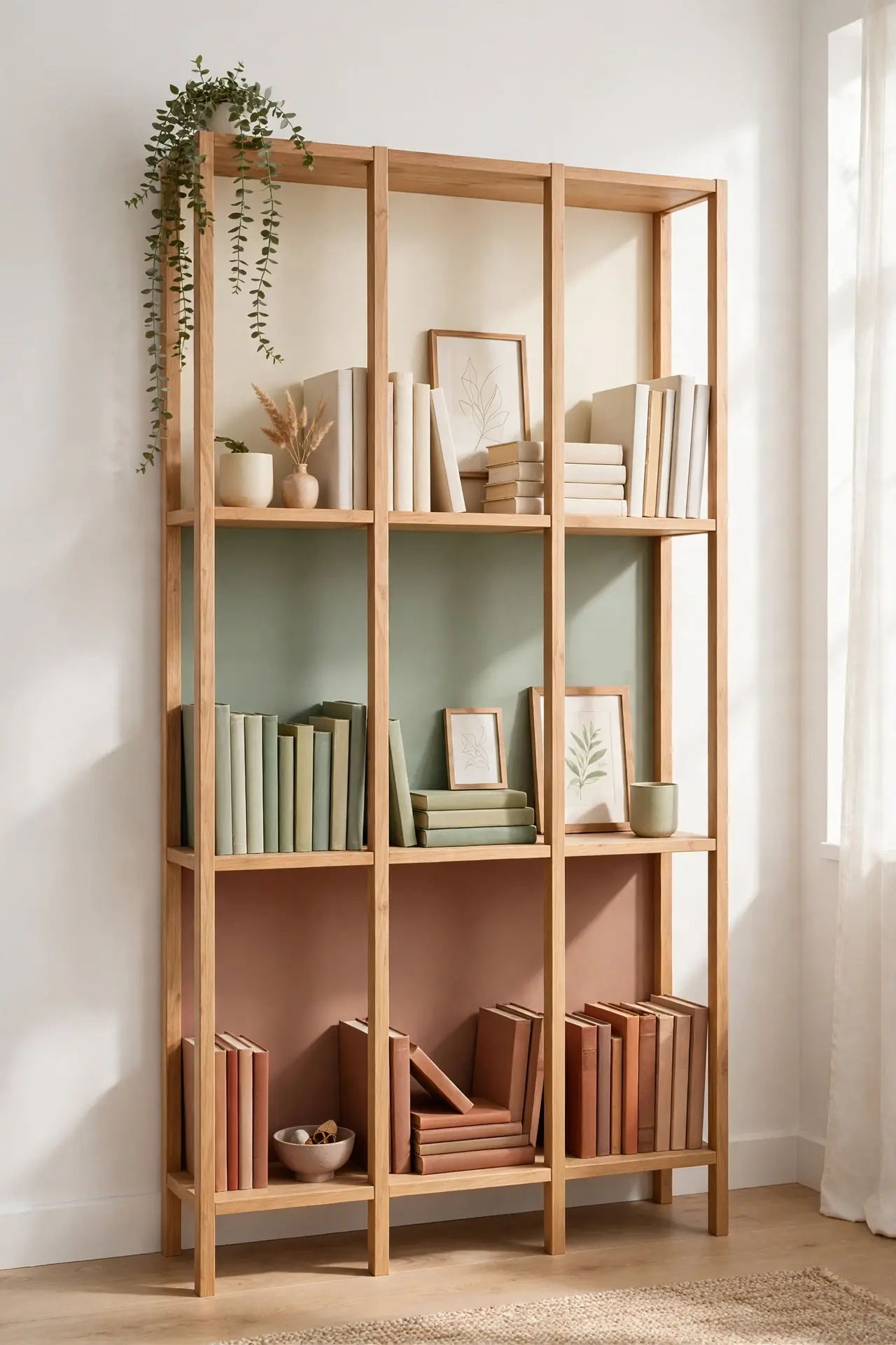 Color Blocked Shelves