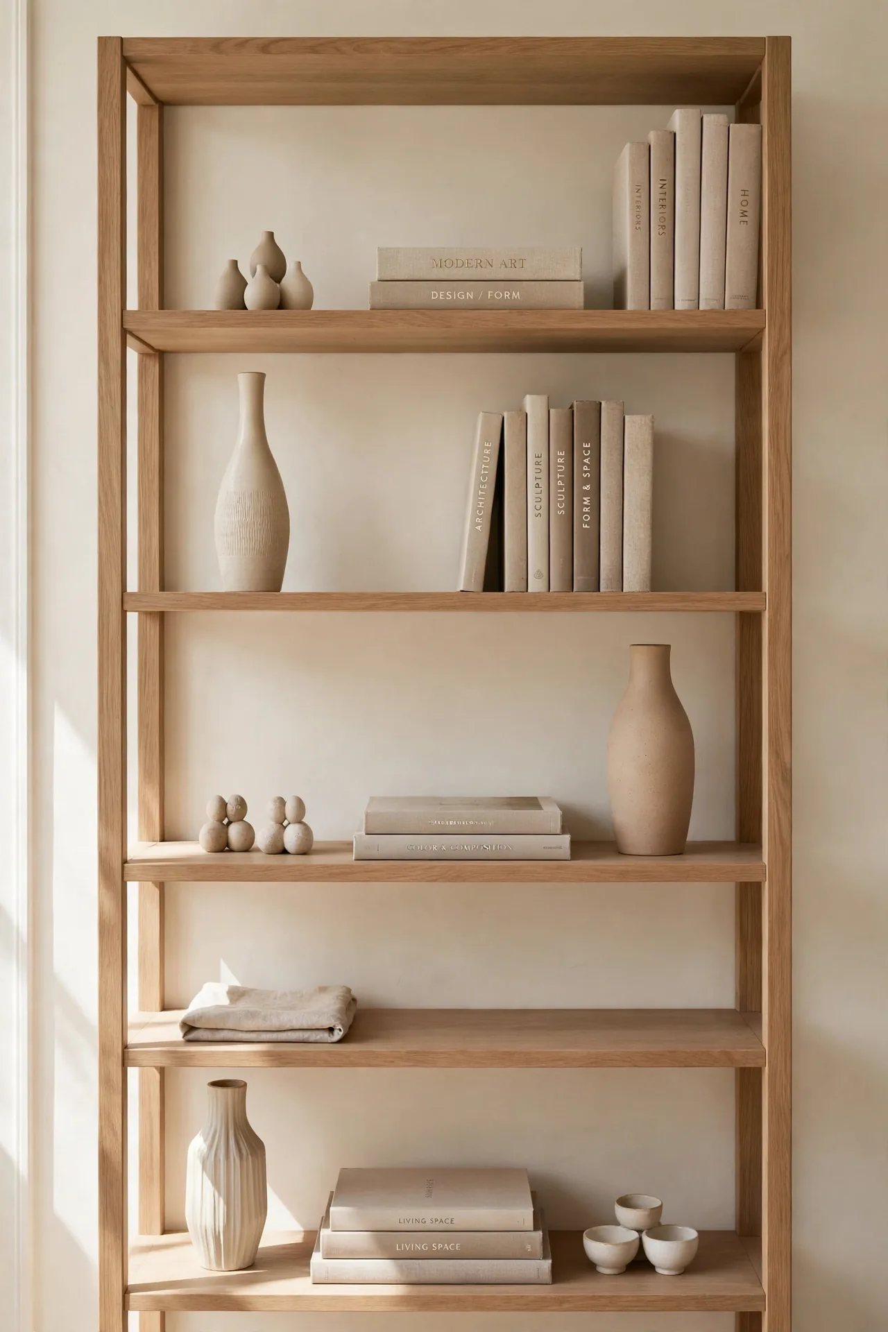 Styled Open Shelves