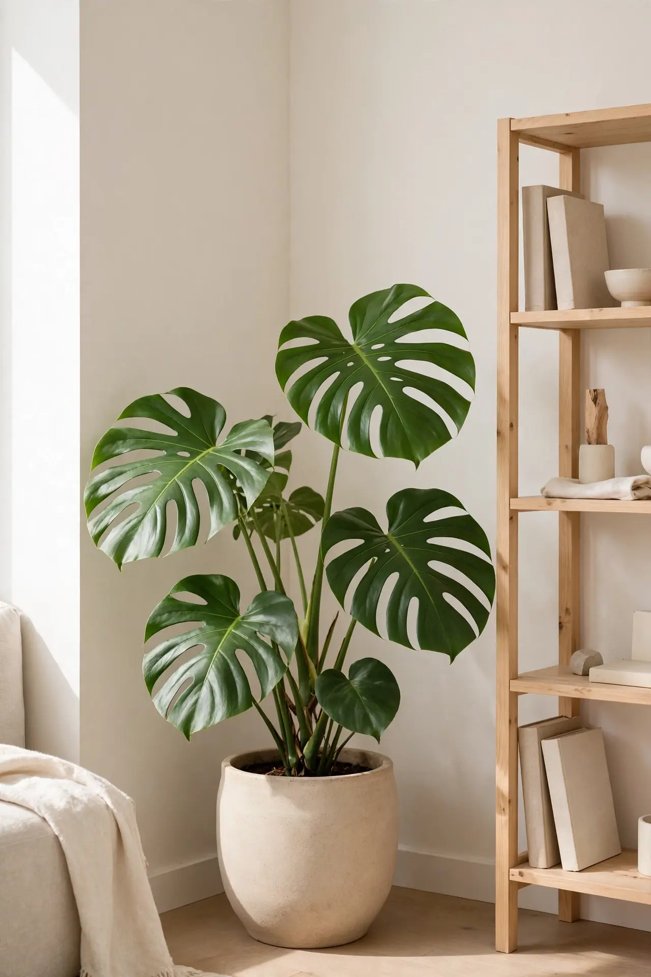 Monstera Corner Anchor