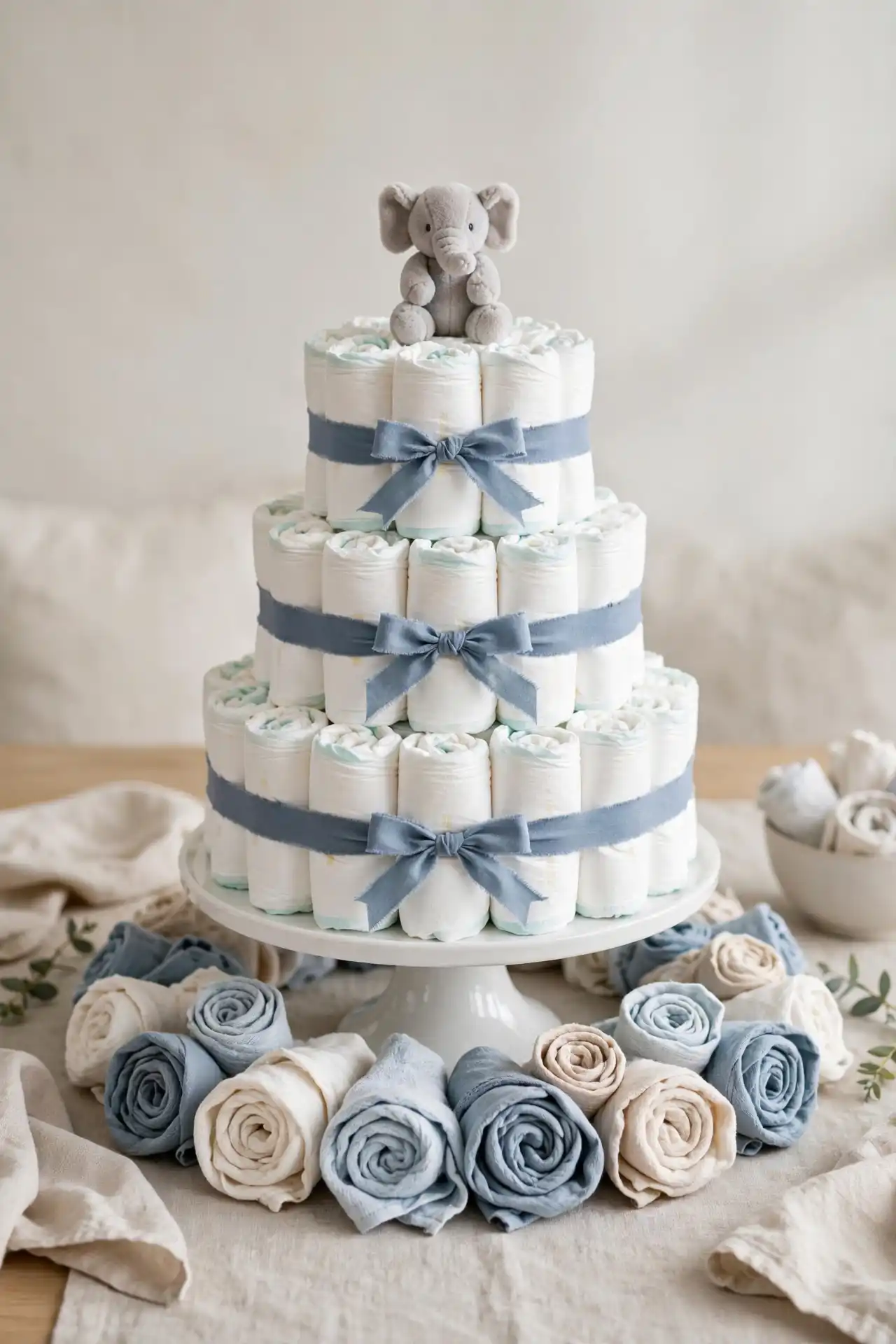 Blue Ombre Tablecloth
