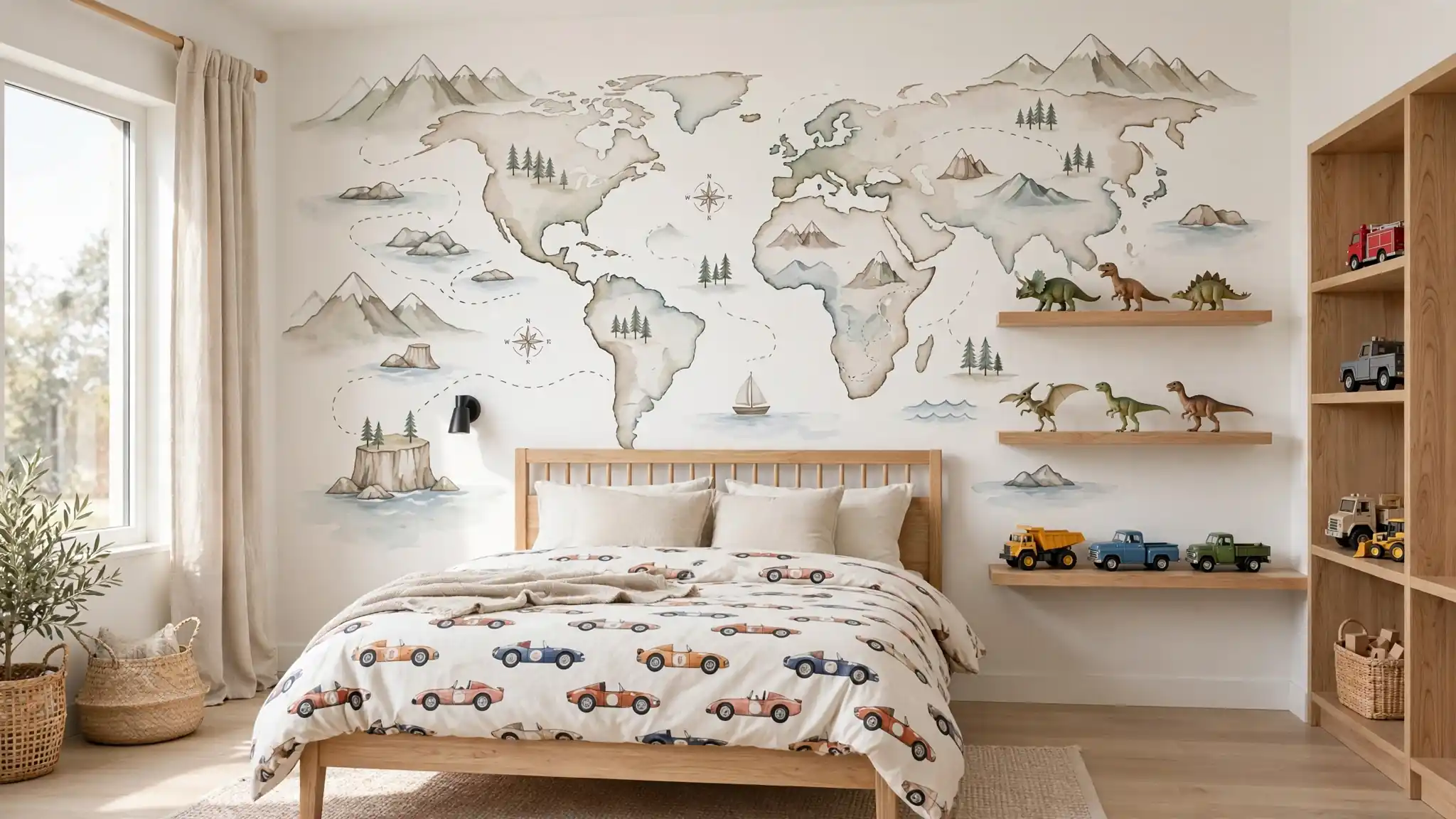 boys bedroom decor (featured)