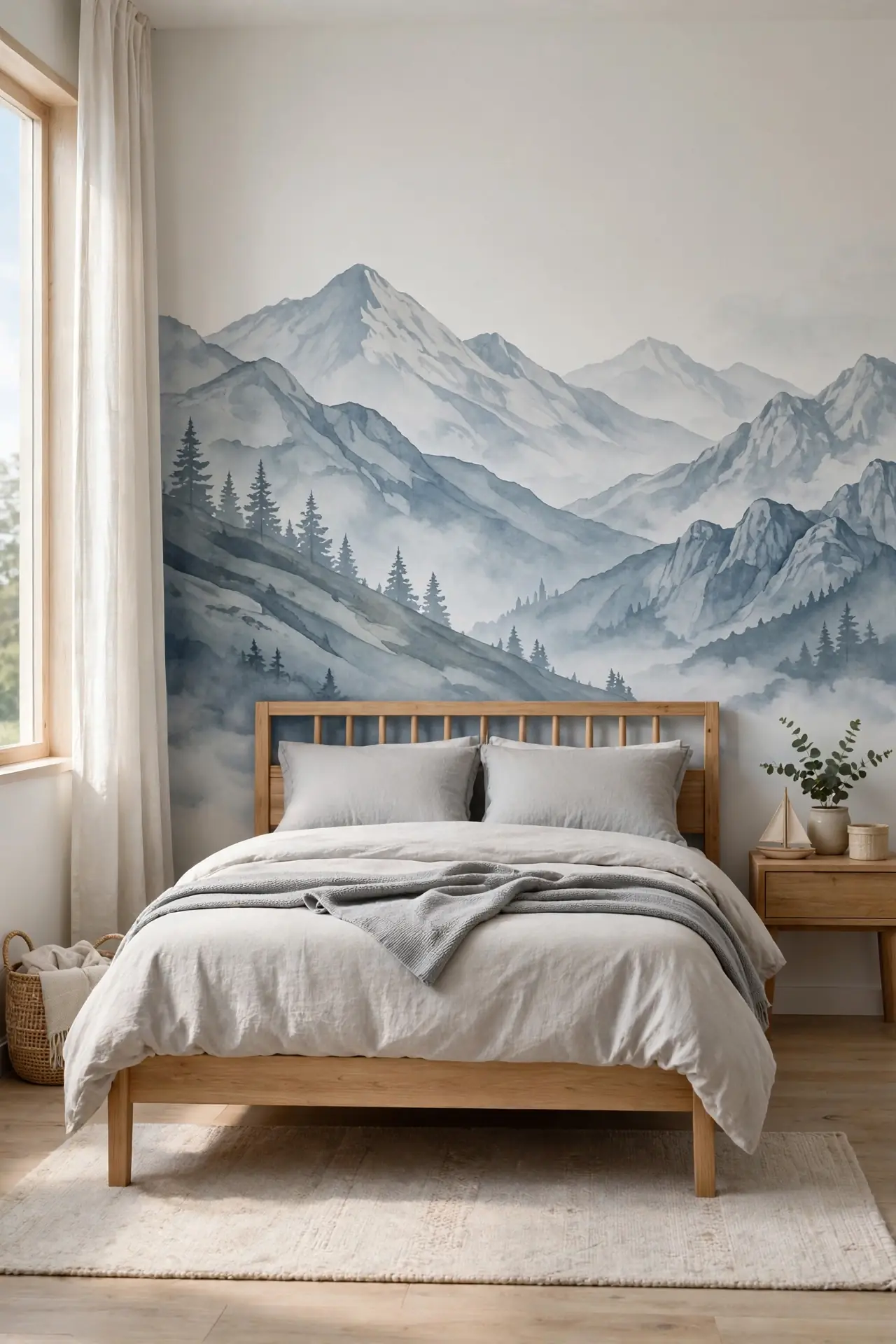 Mountain Landscape Mural