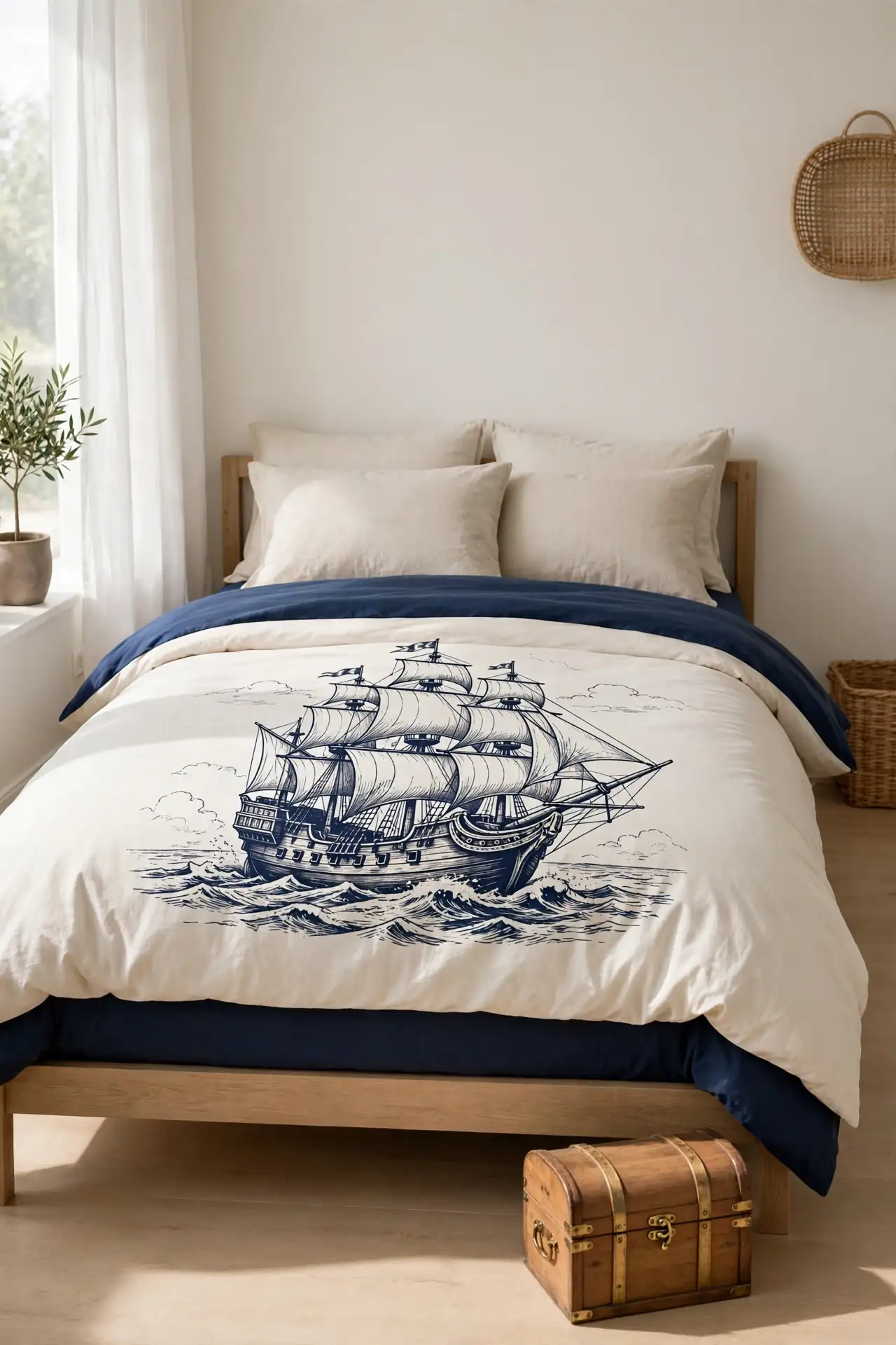 Pirate Ship Bedding
