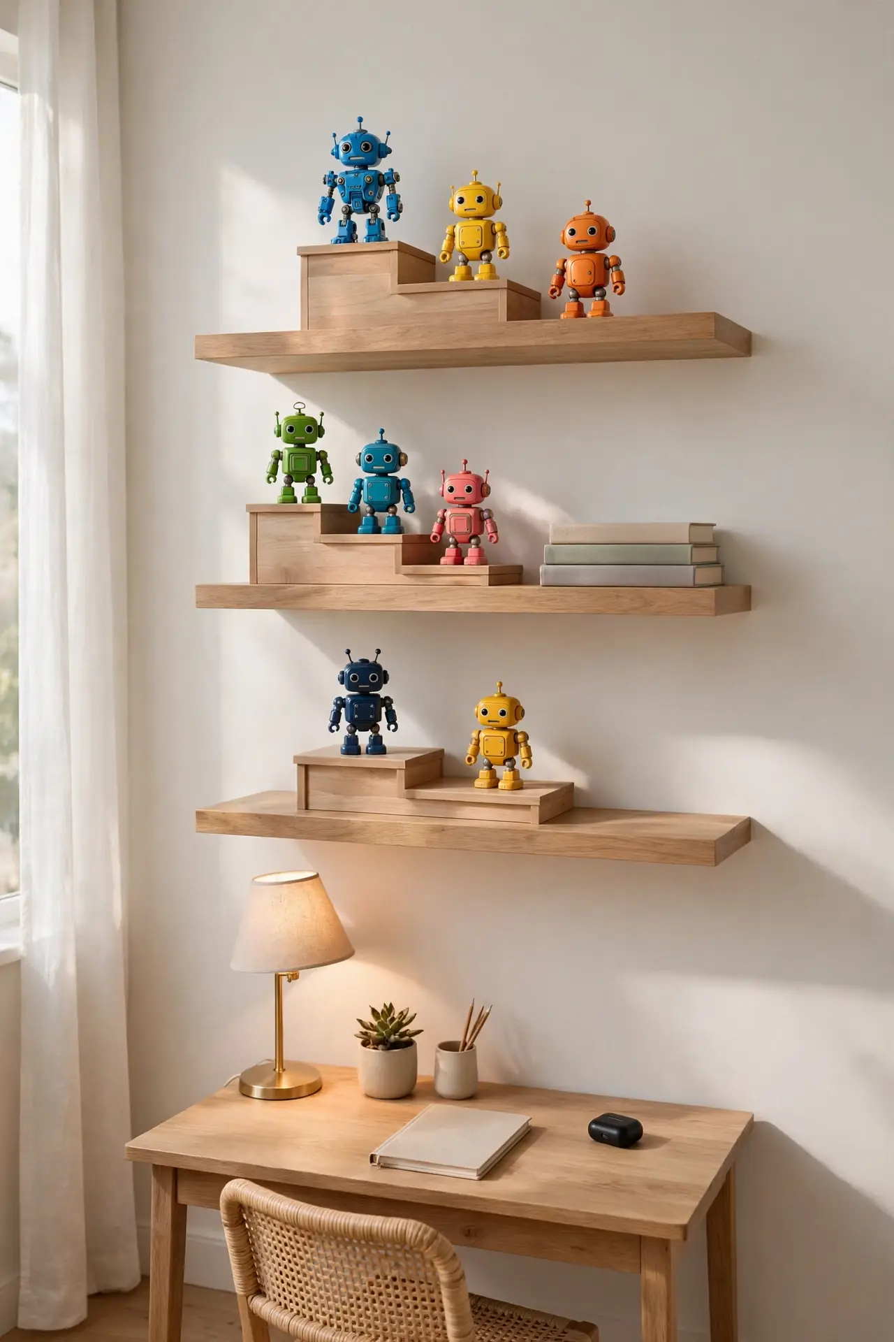 Robot Toy Shelves