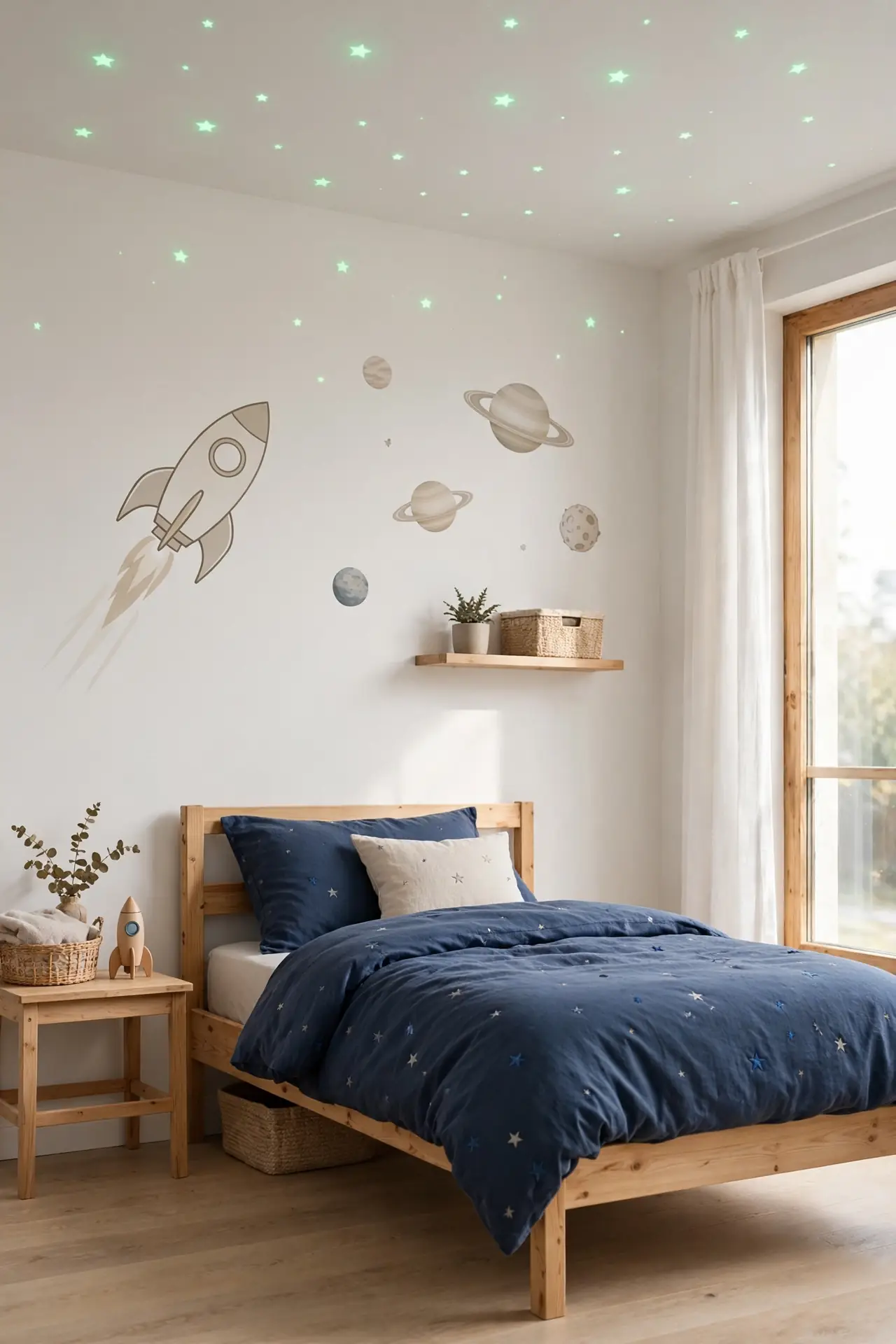 Space Rocket Decals