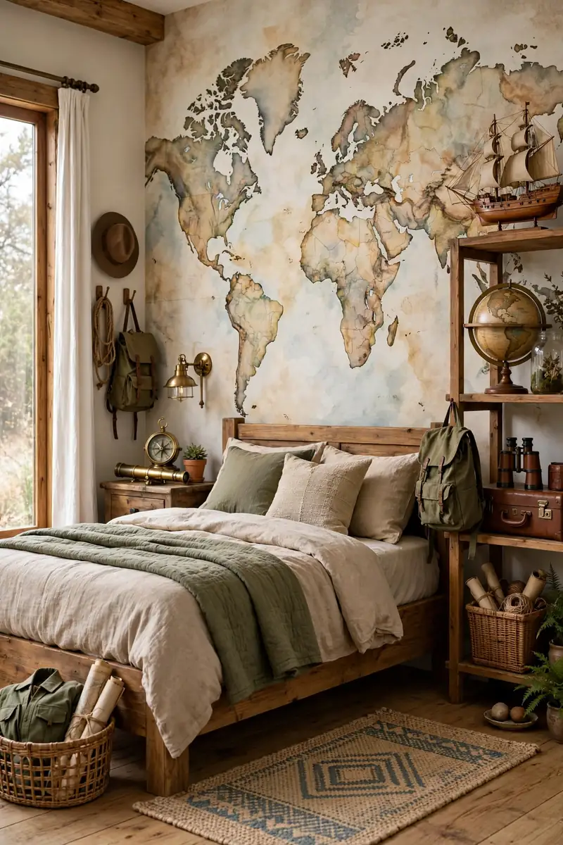 Adventure Map Mural