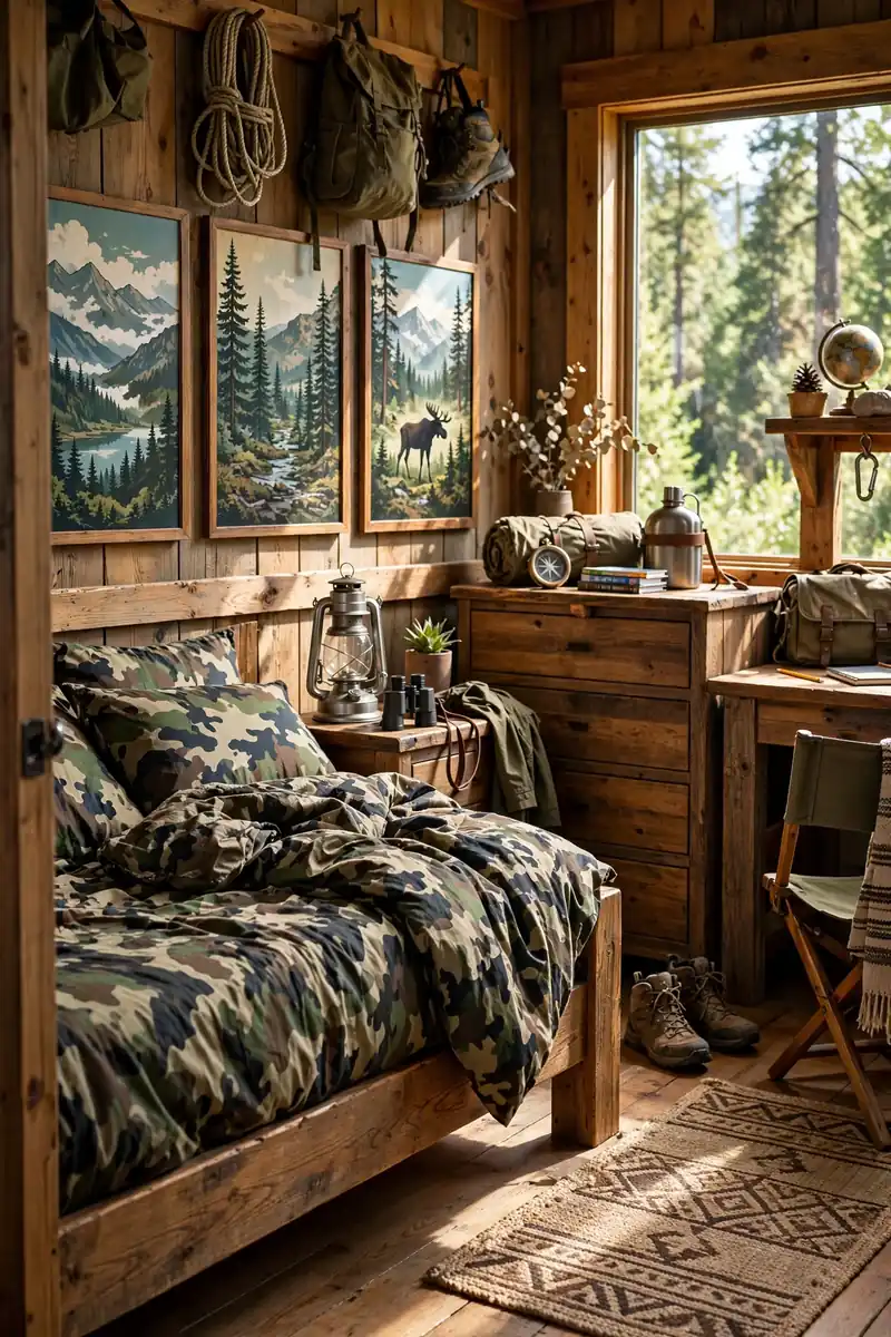 Camo Bedding Style