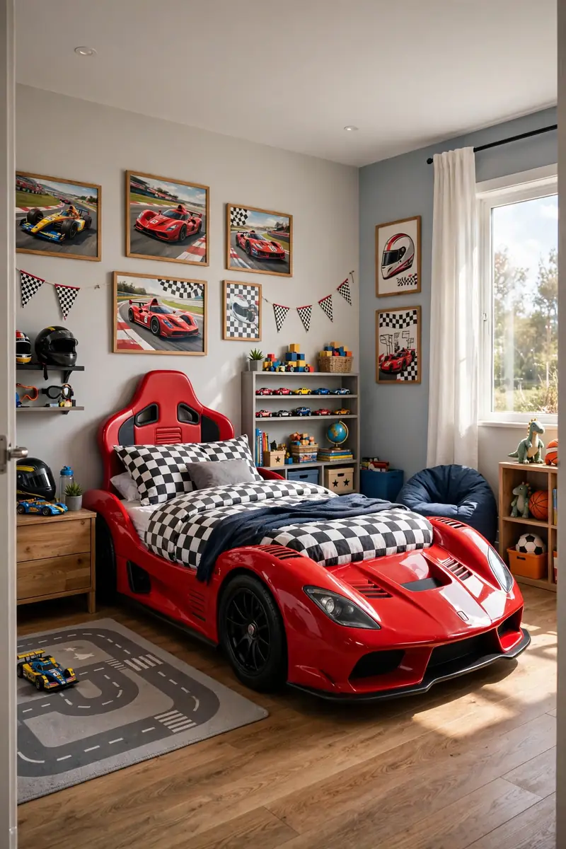 Race Car Bed