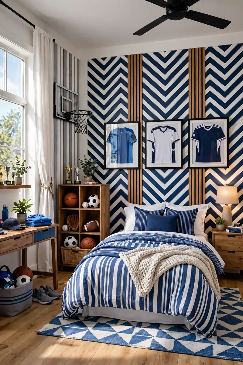 Sports Theme Wall
