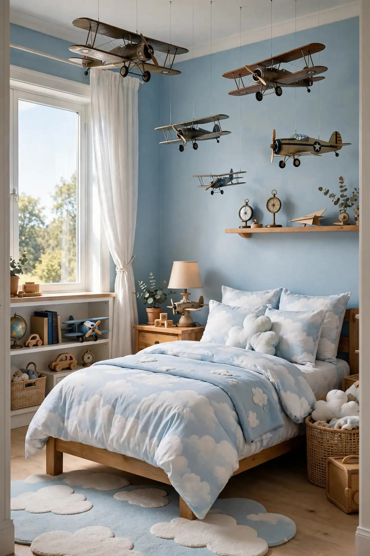 Vintage Plane Decor