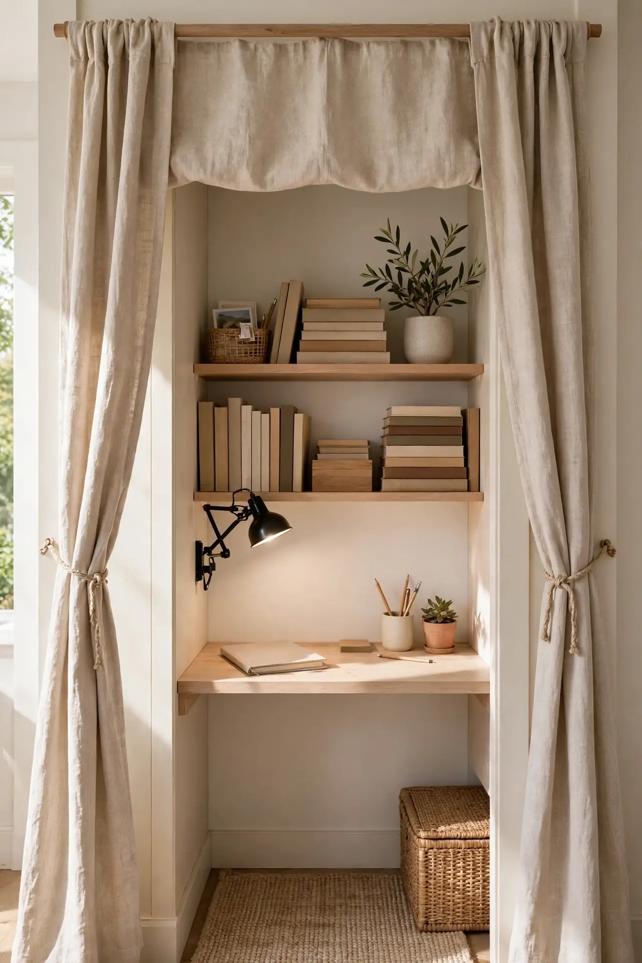 Closet Office Swap