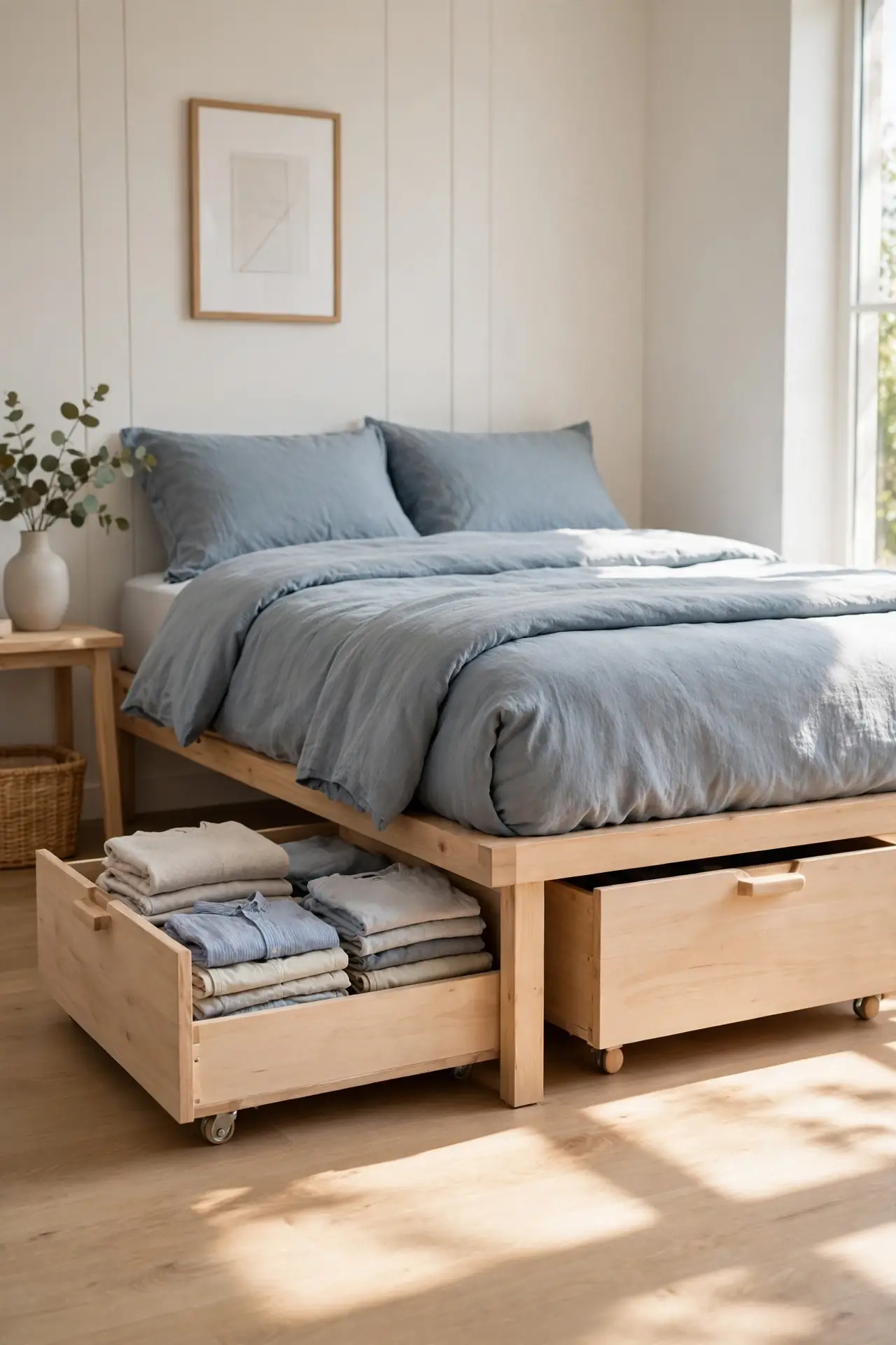 Underbed Drawer Layout