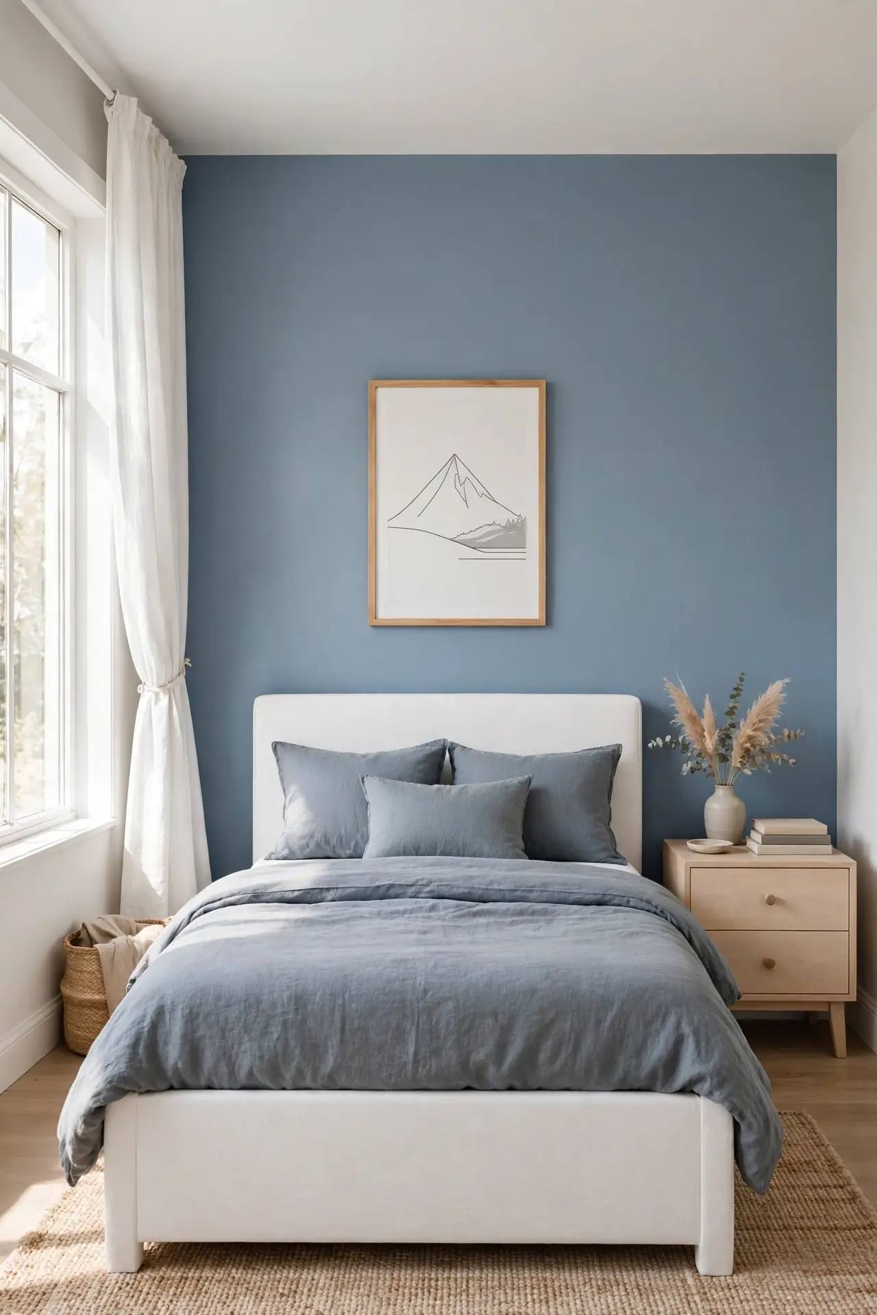 Blue Accent Wall