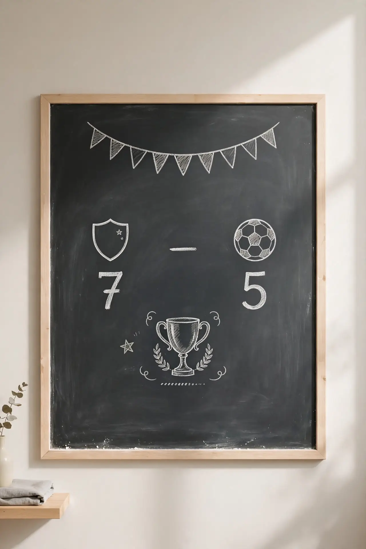 Scoreboard Chalk Wall