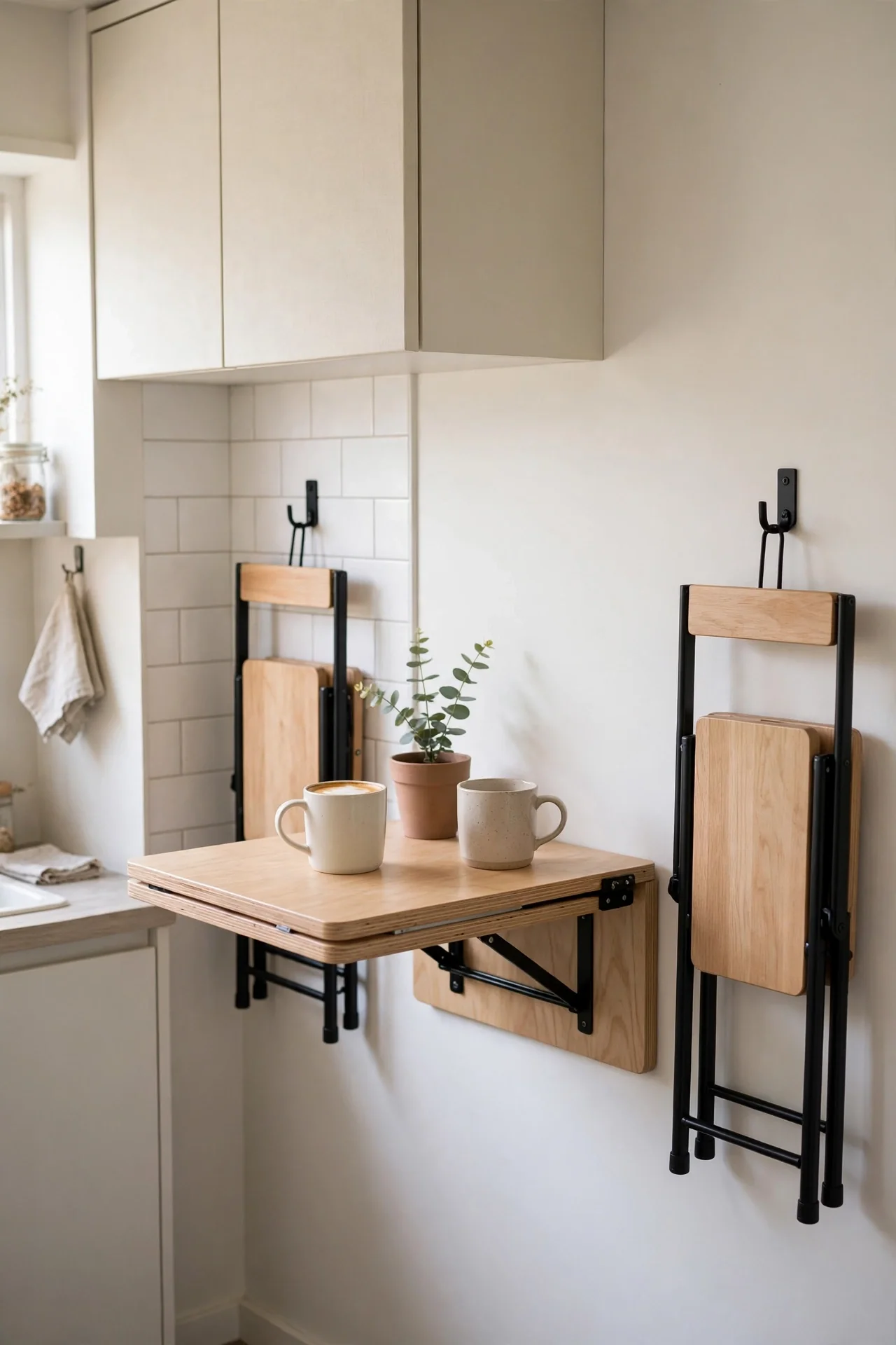 Folding Wall Bar Set