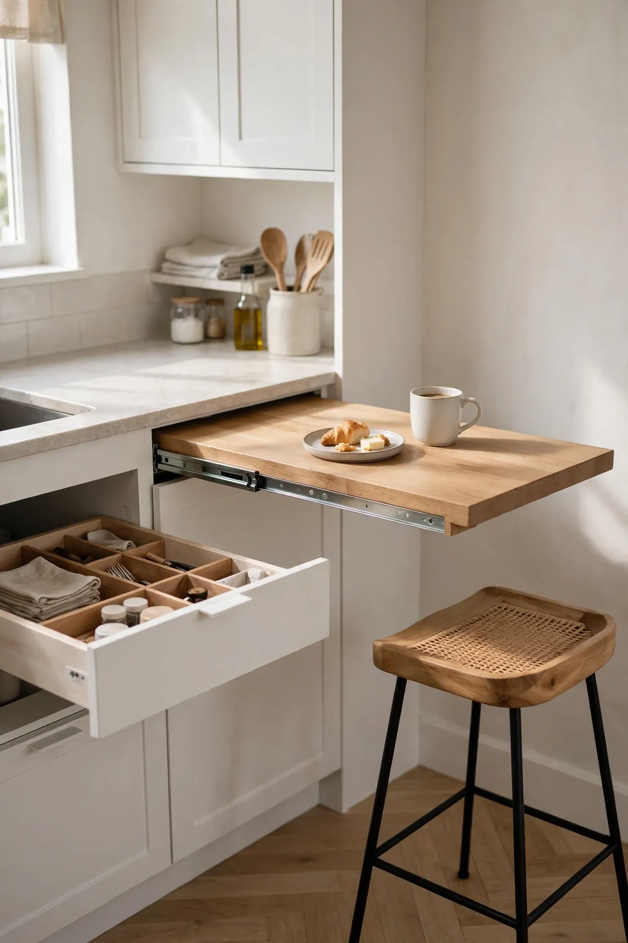 Pull-Out Counter Bar