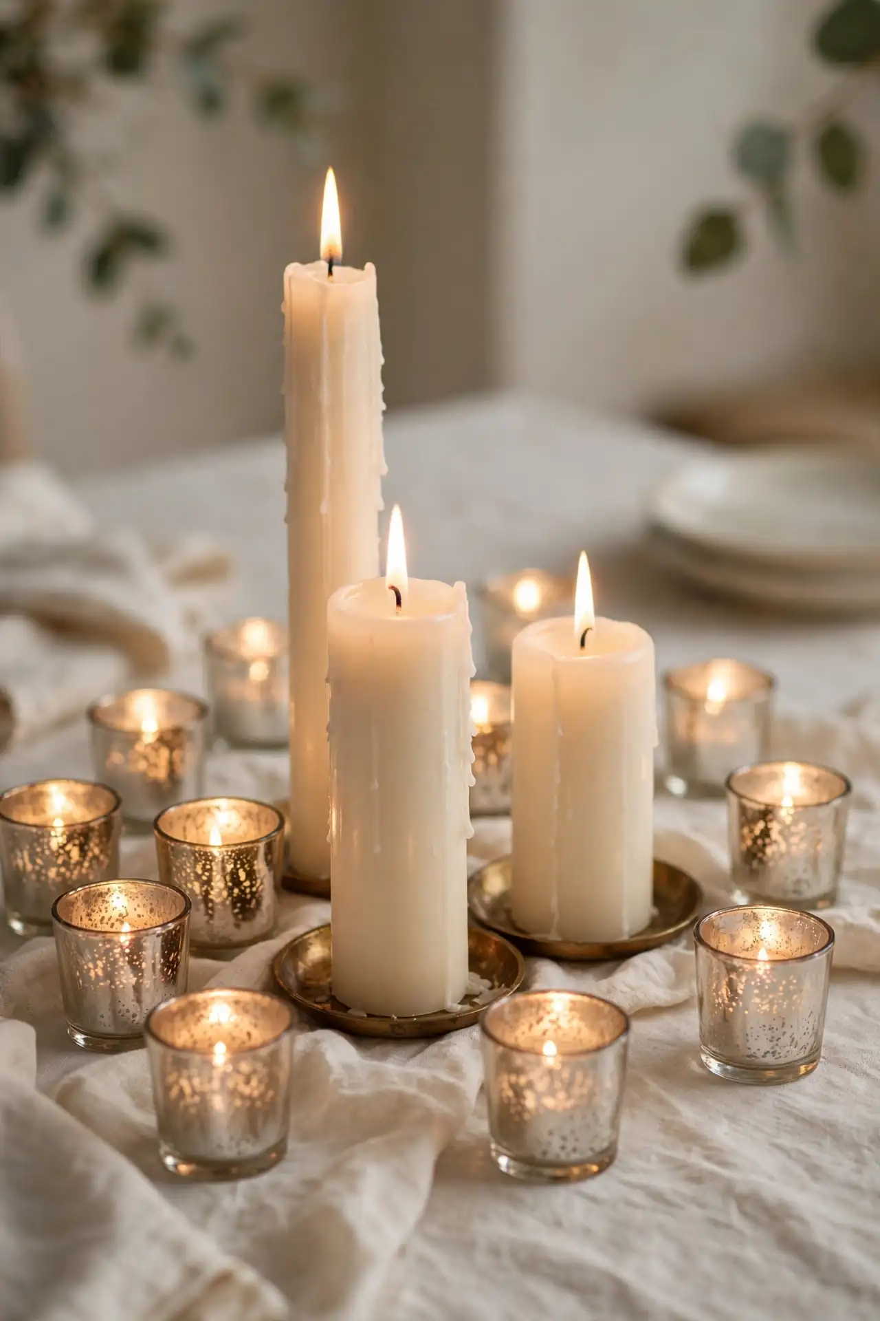 Candle Cluster Glow