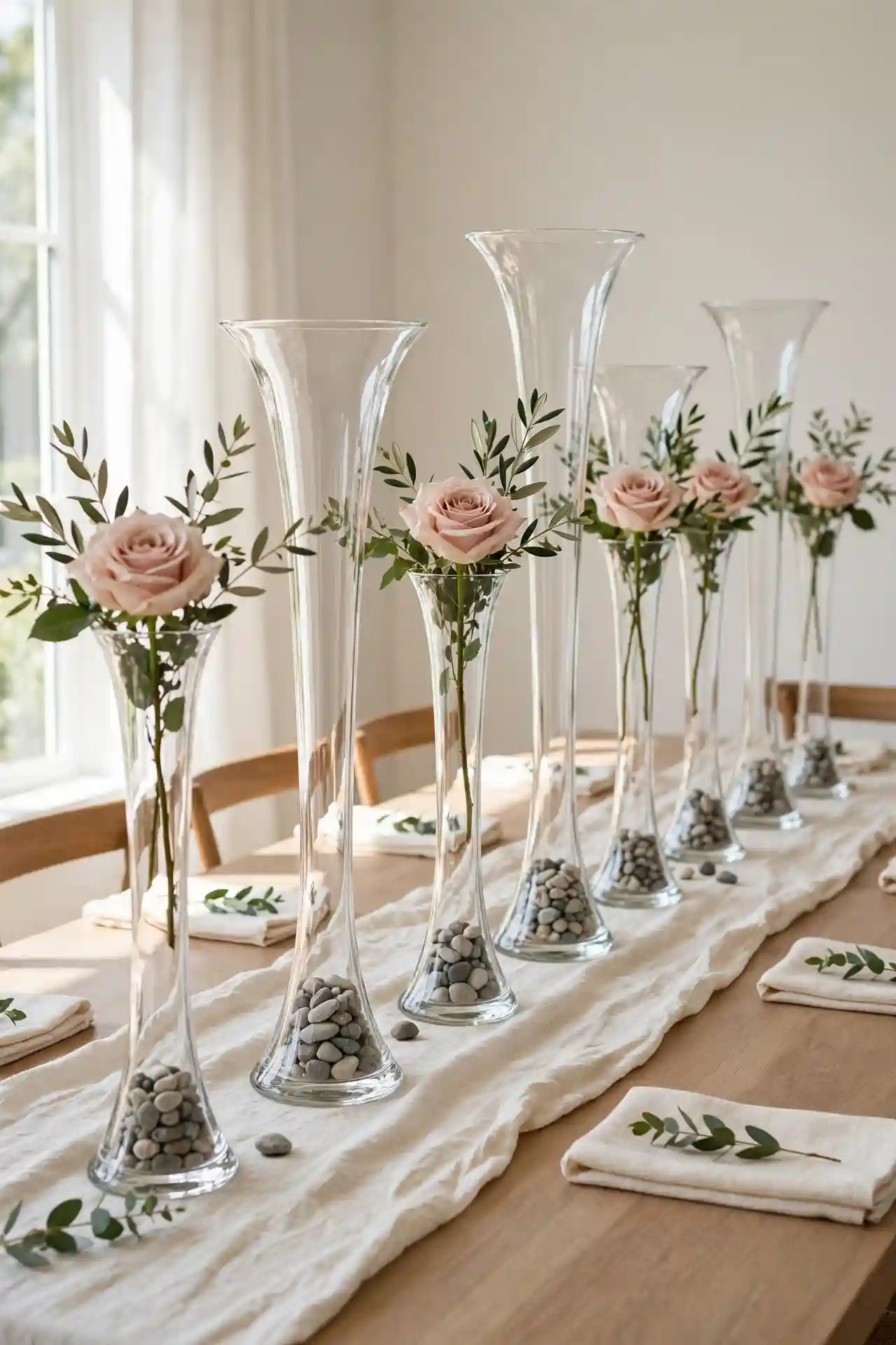 Tall Glass Trumpets