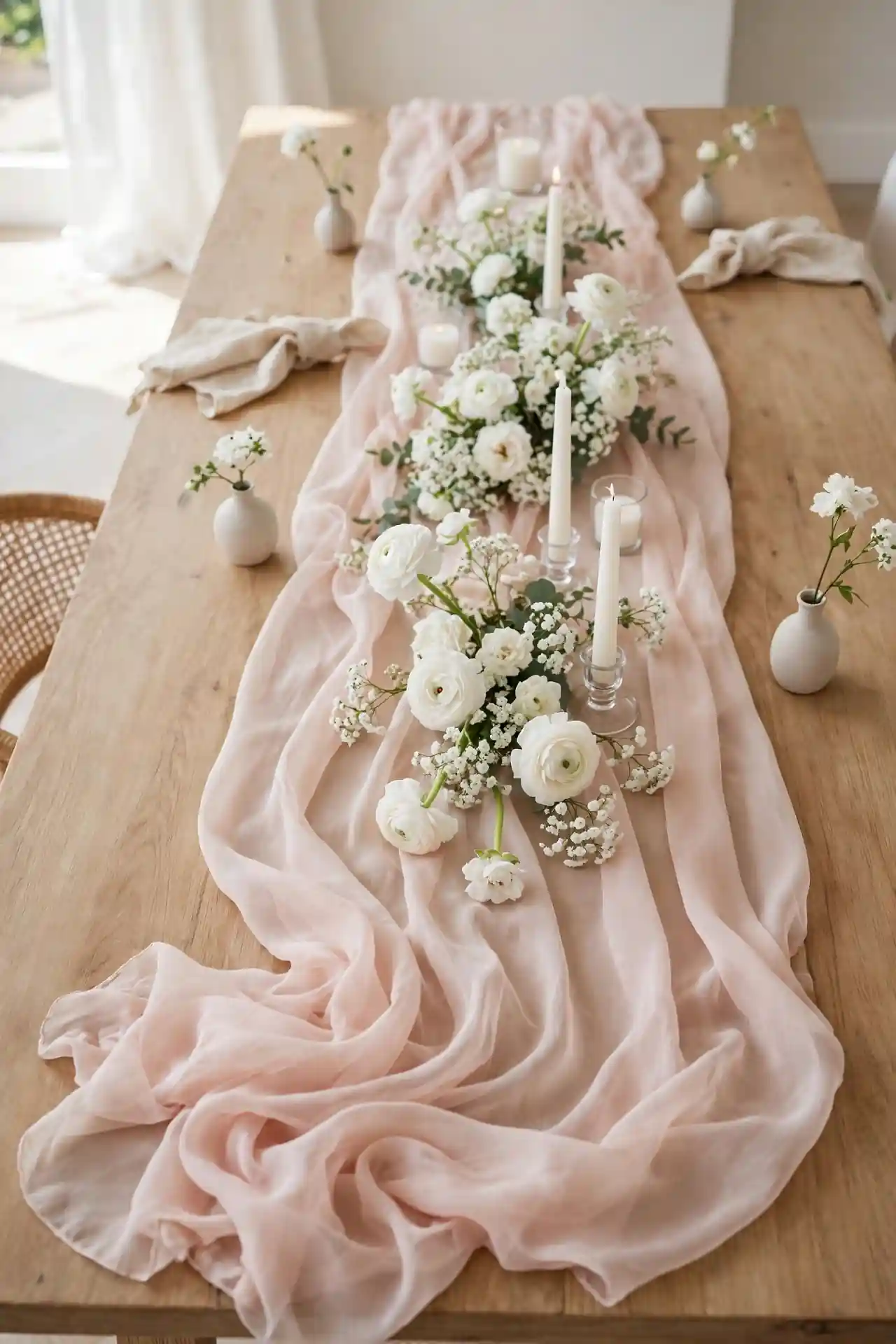 Chiffon Table Runner