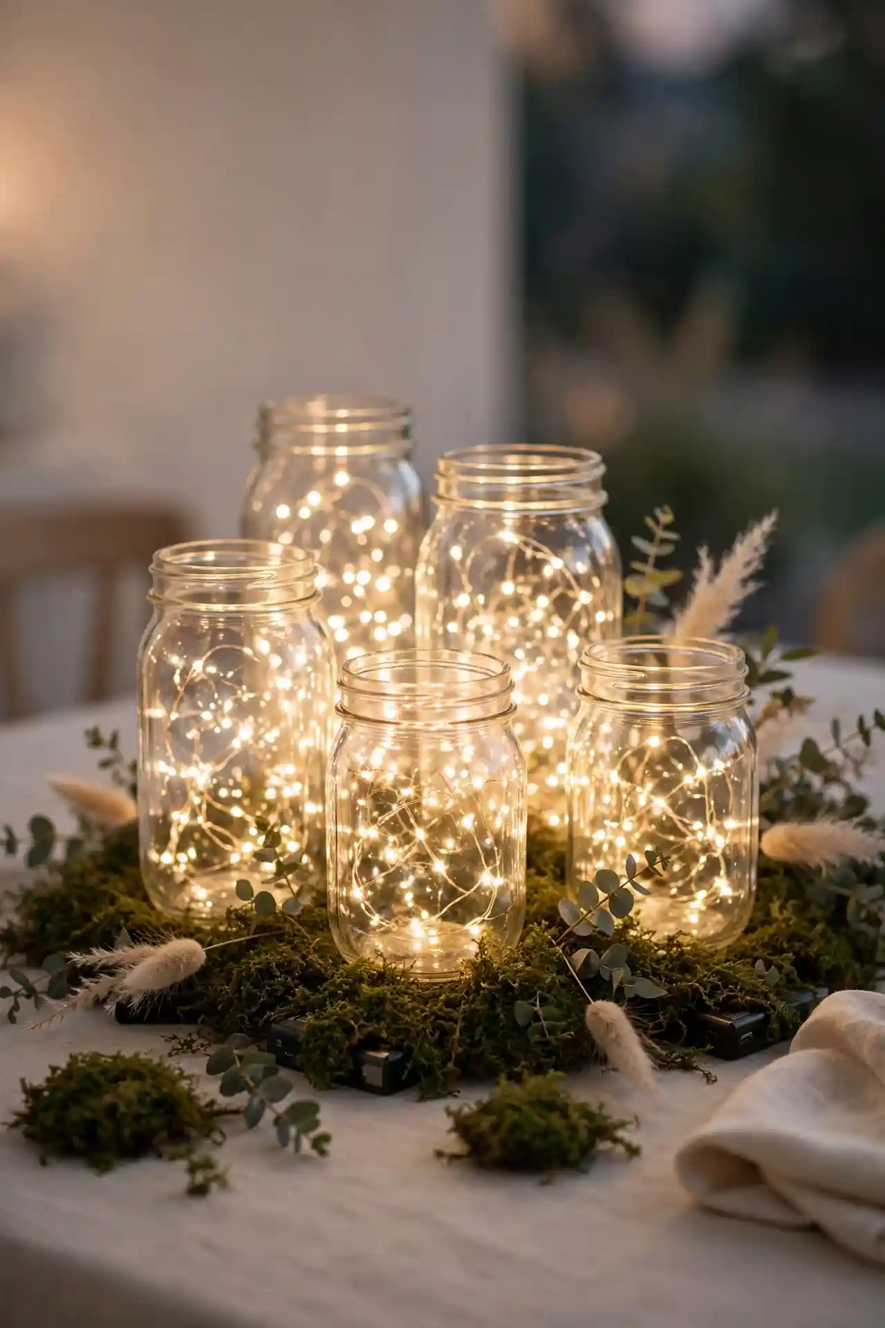 Fairy Light Jars