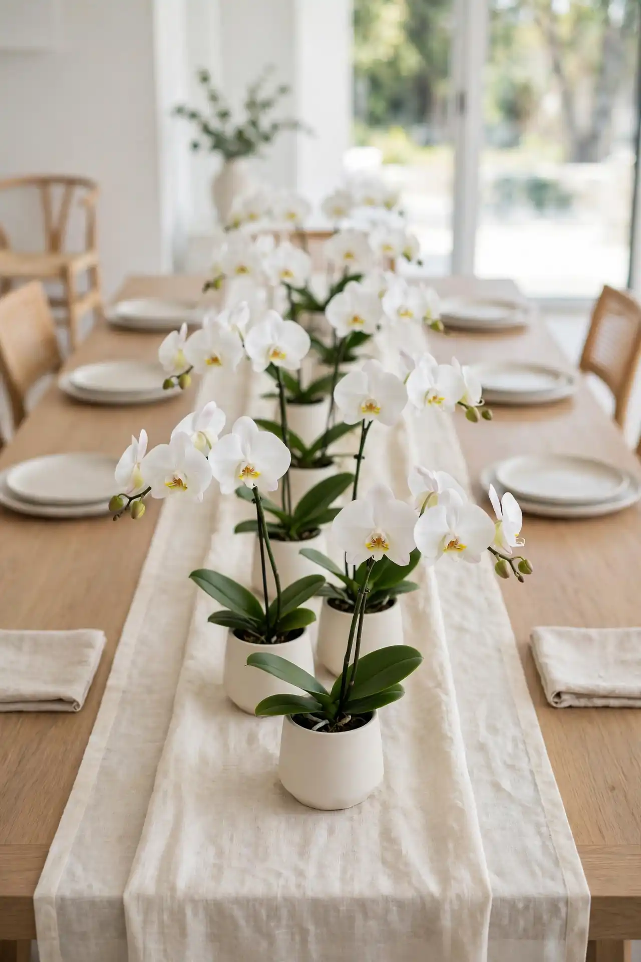 Potted Orchid Elegance