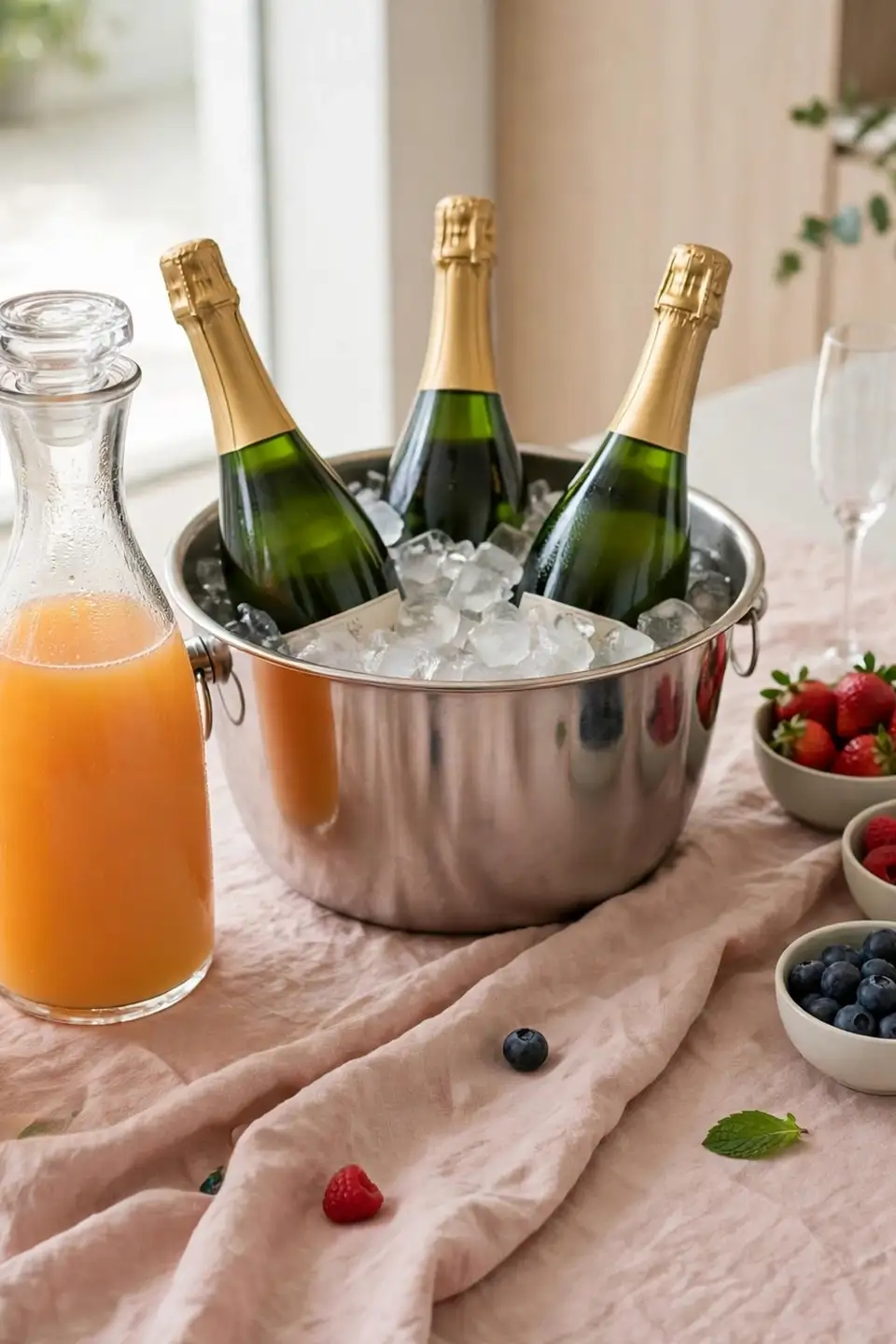 Mimosa Bar Setup