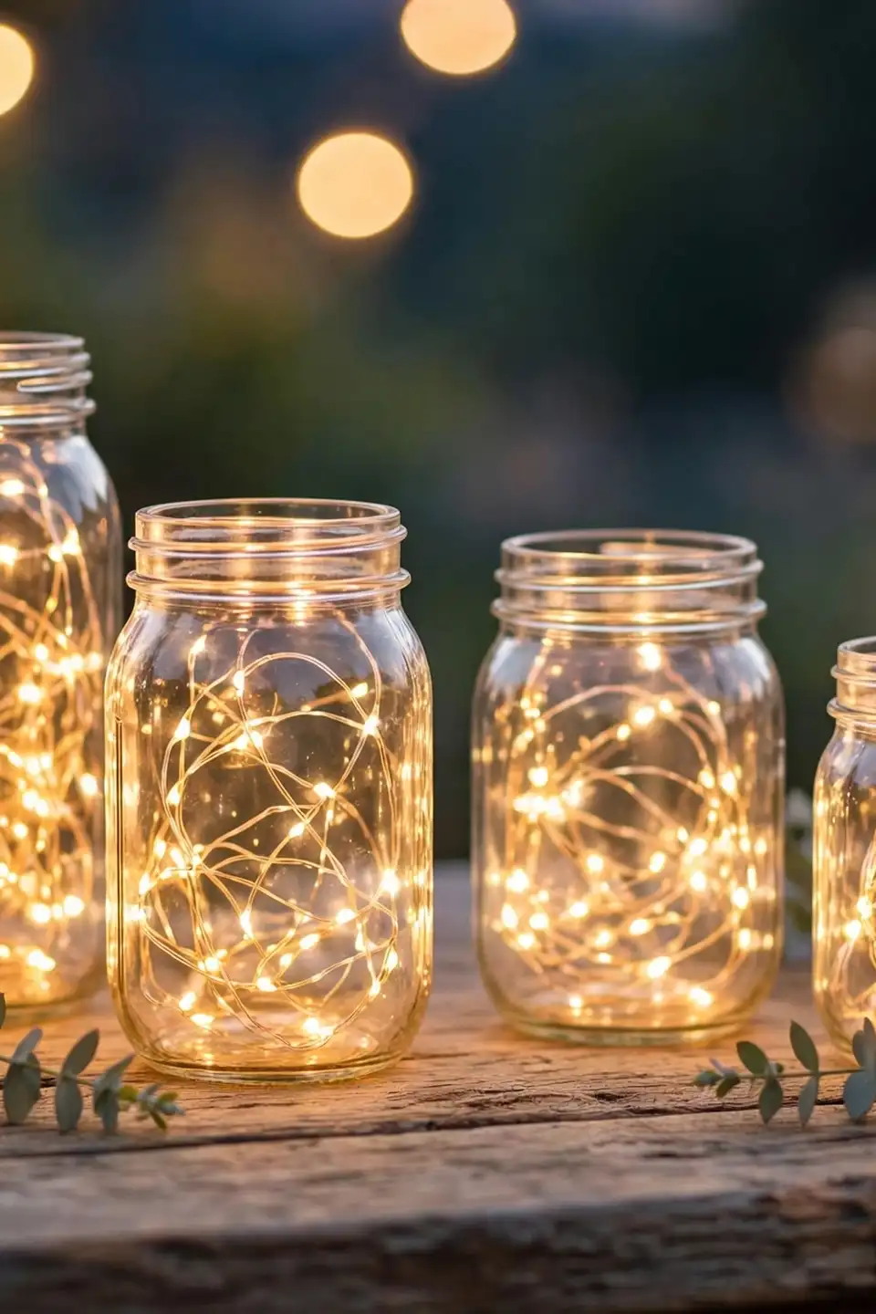 Fairy Light Jars