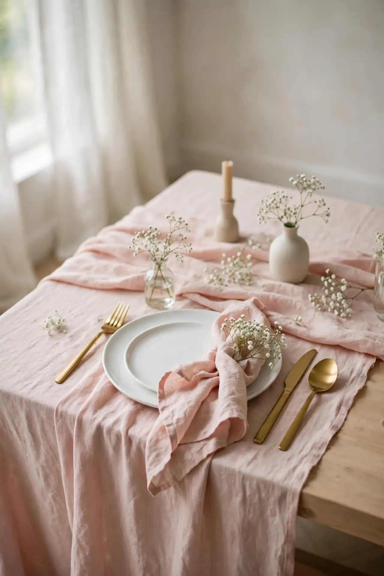 Blush Linen Layers
