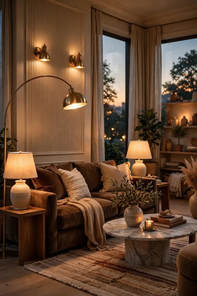 Brass Lighting Warmth