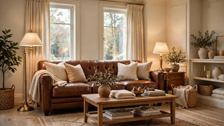 brown couch living rooms