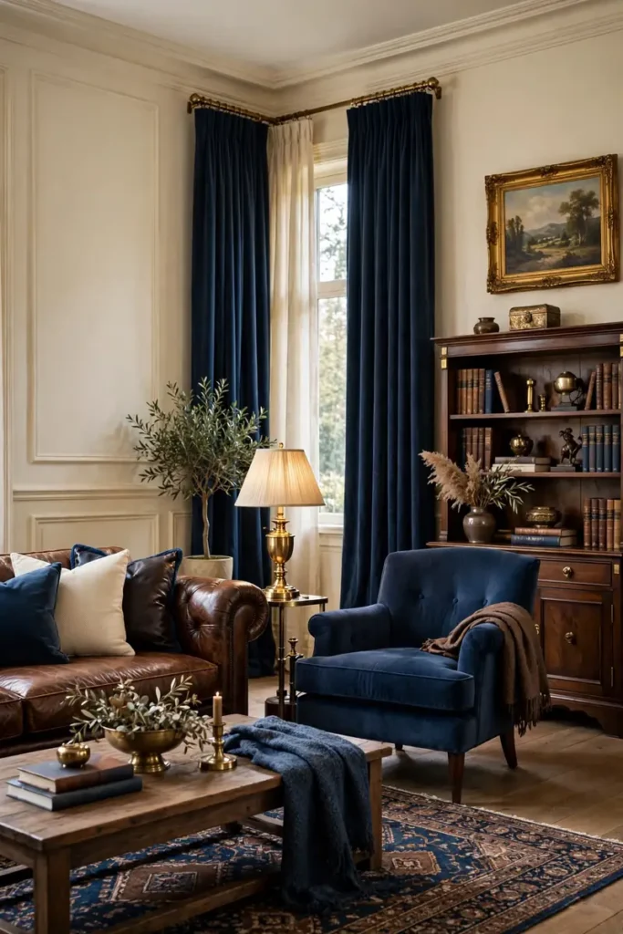 Navy Blue Contrast