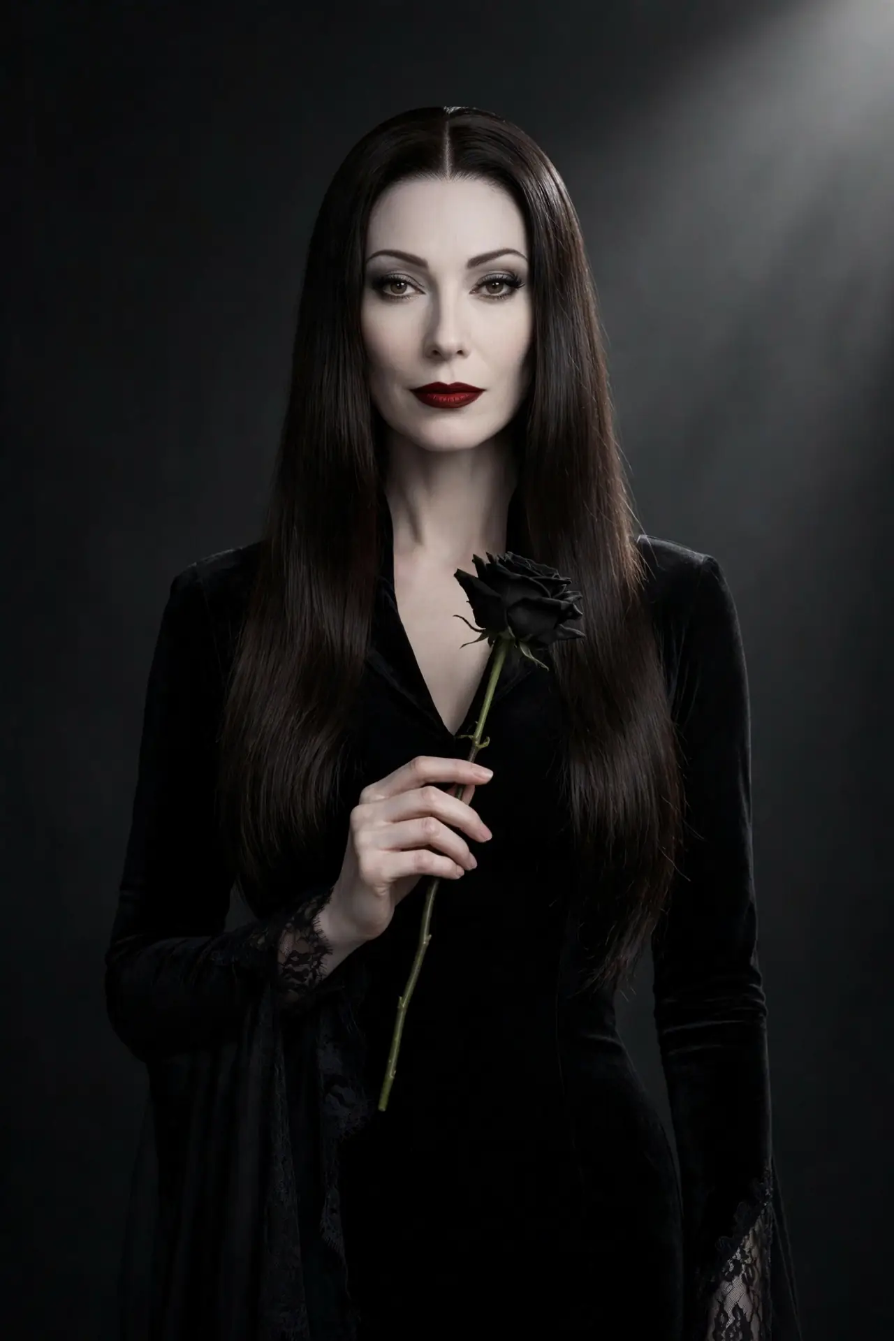 Morticia Midnight Glam