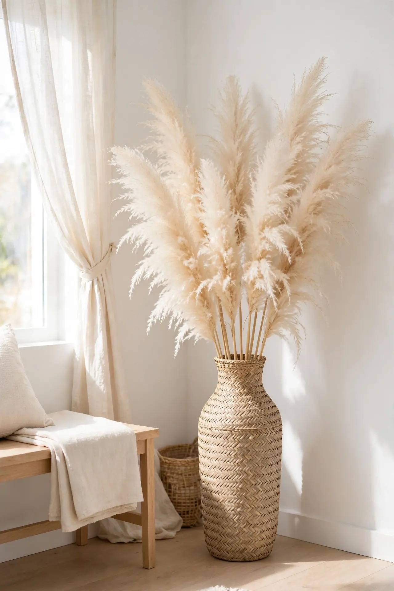 Dried Pampas Arrangement