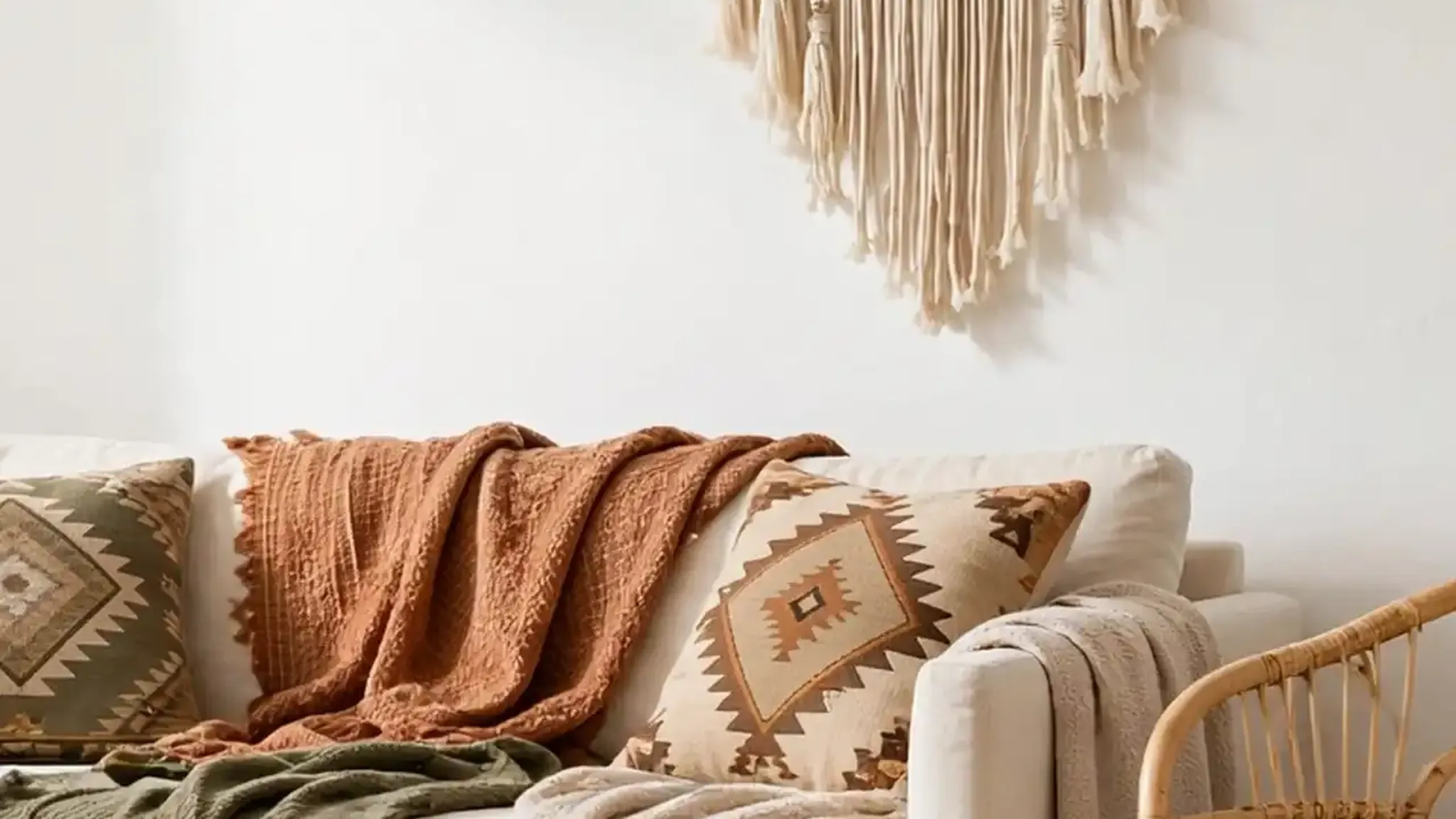 budget friendly boho living room ideas