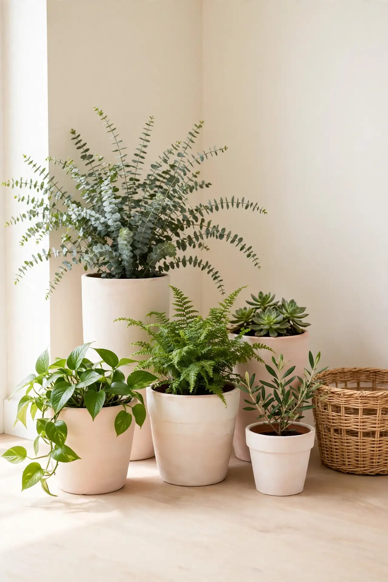 Repainted Clay Pots