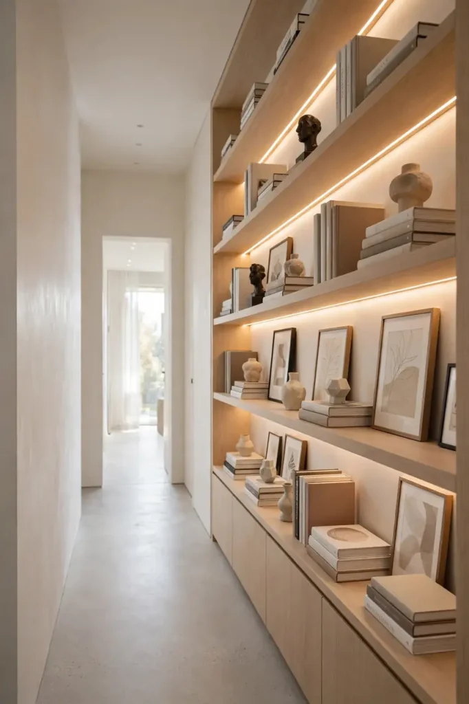Hallway Display Rows