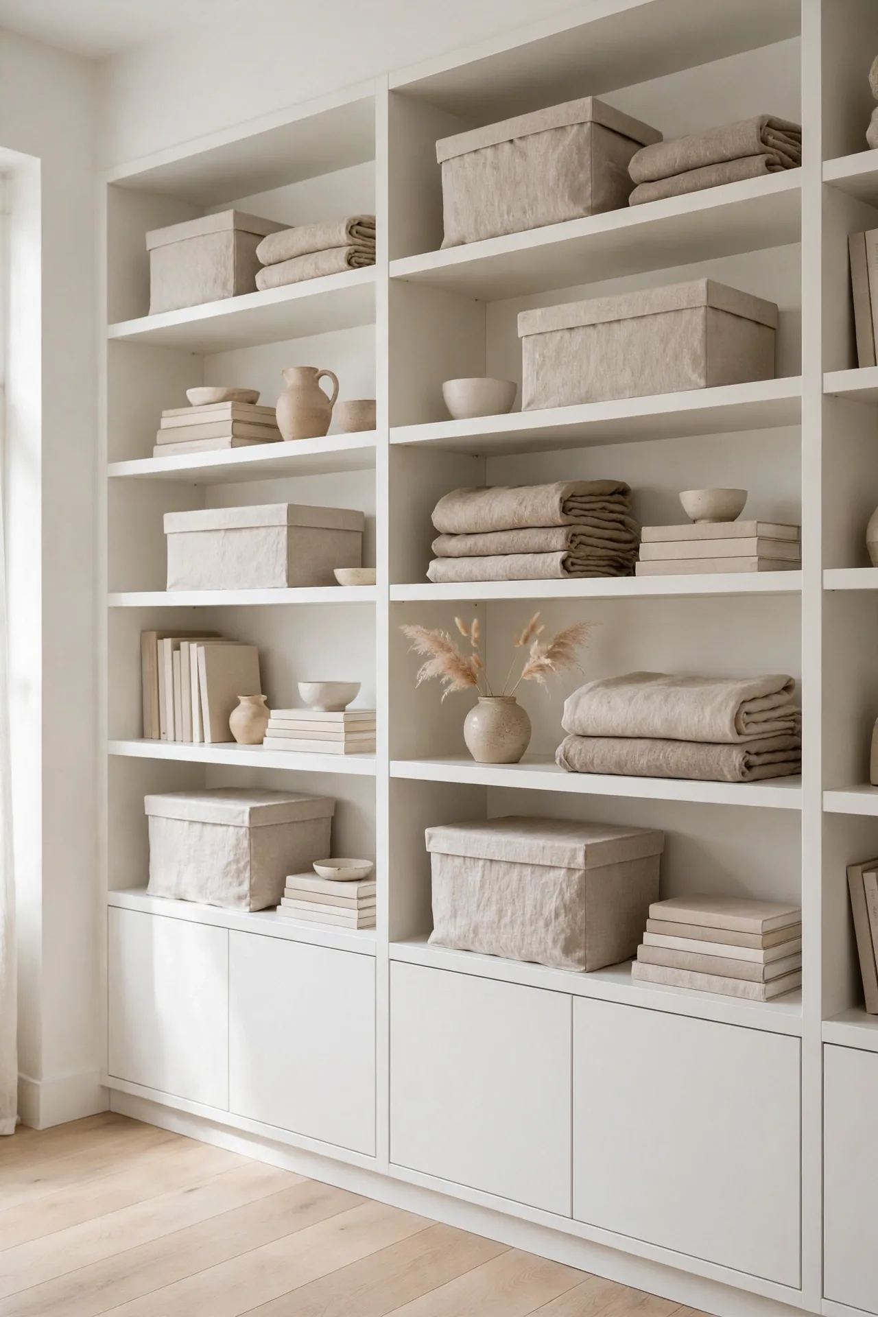 Linen Covered Boxes