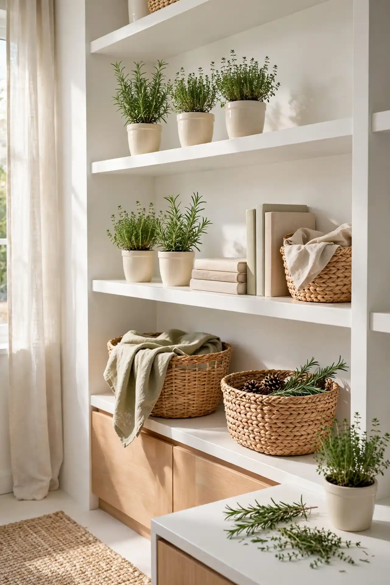 Potted Herb Sprigs